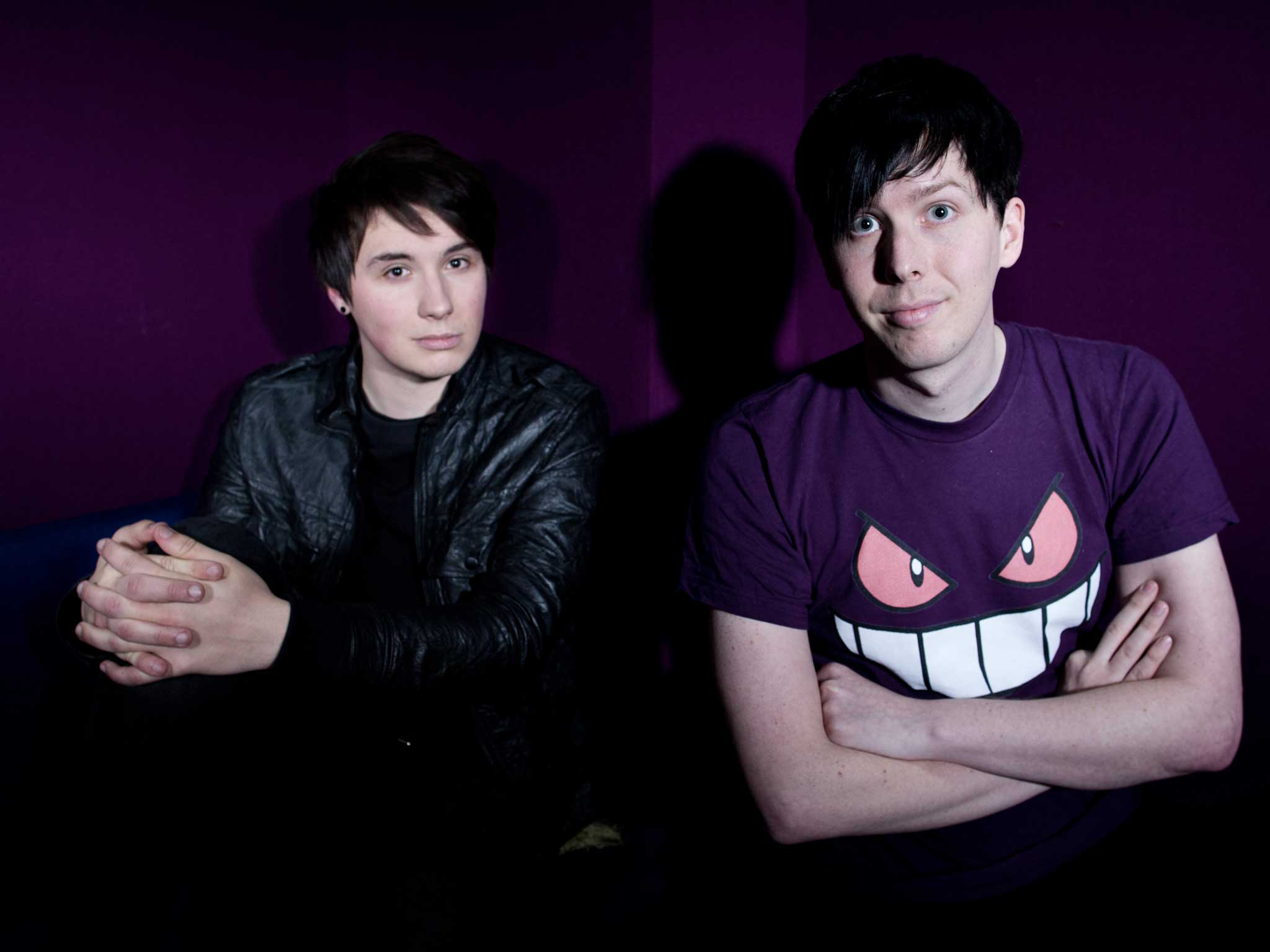 Dan and Phil, who present a show on Radio 1 on Sundays