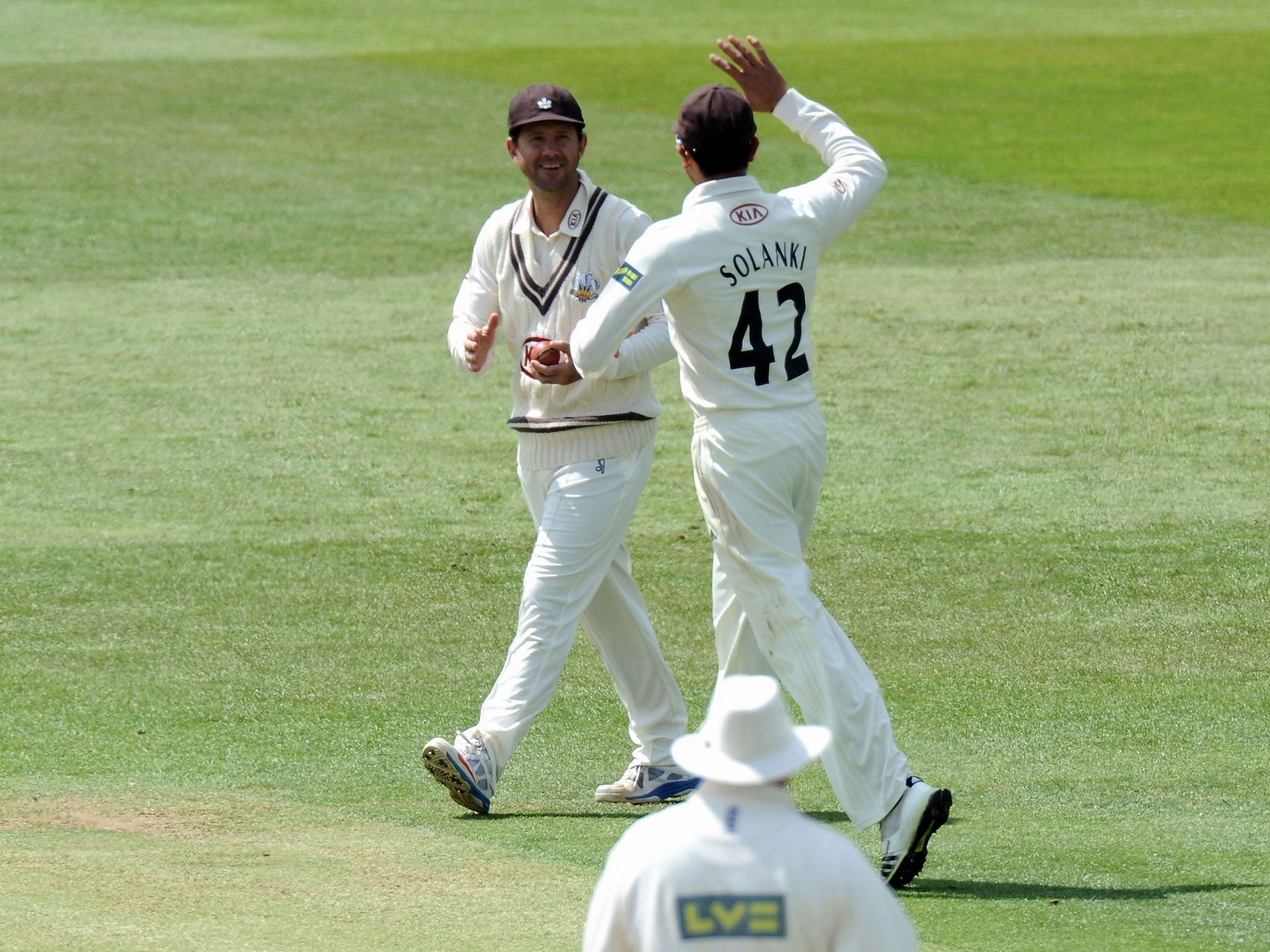 Wizard from Oz: Ricky Ponting is more than happy with his new life at Surrey