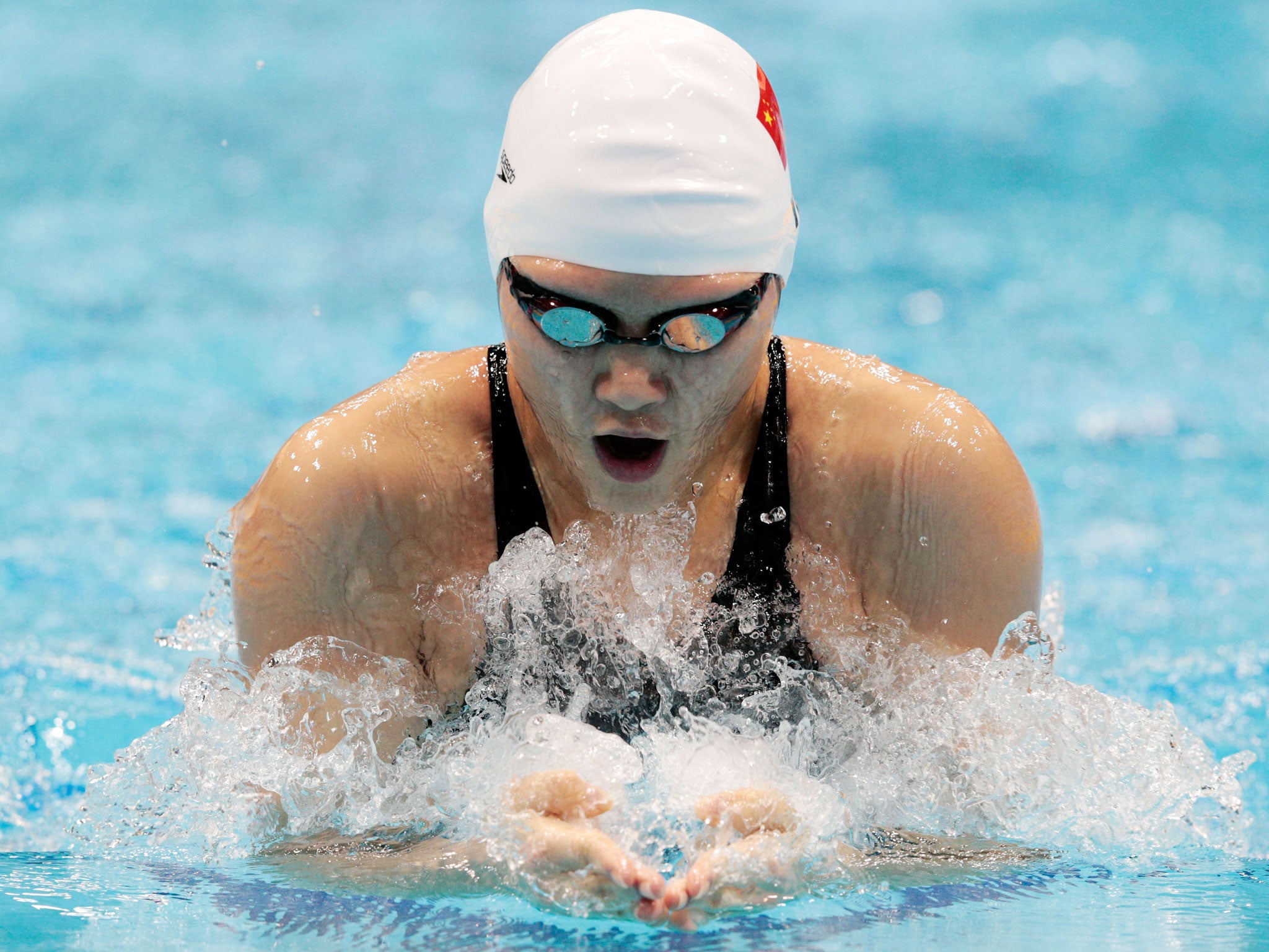Ye Shiwen on her way to gold at last year’s London Olympics