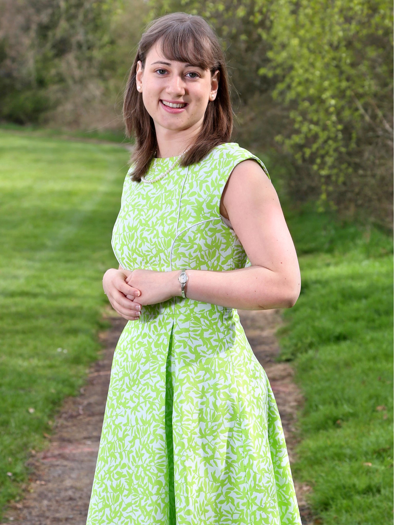 New chapter: Megan Blunt at the University of Warwick, where she is now a student