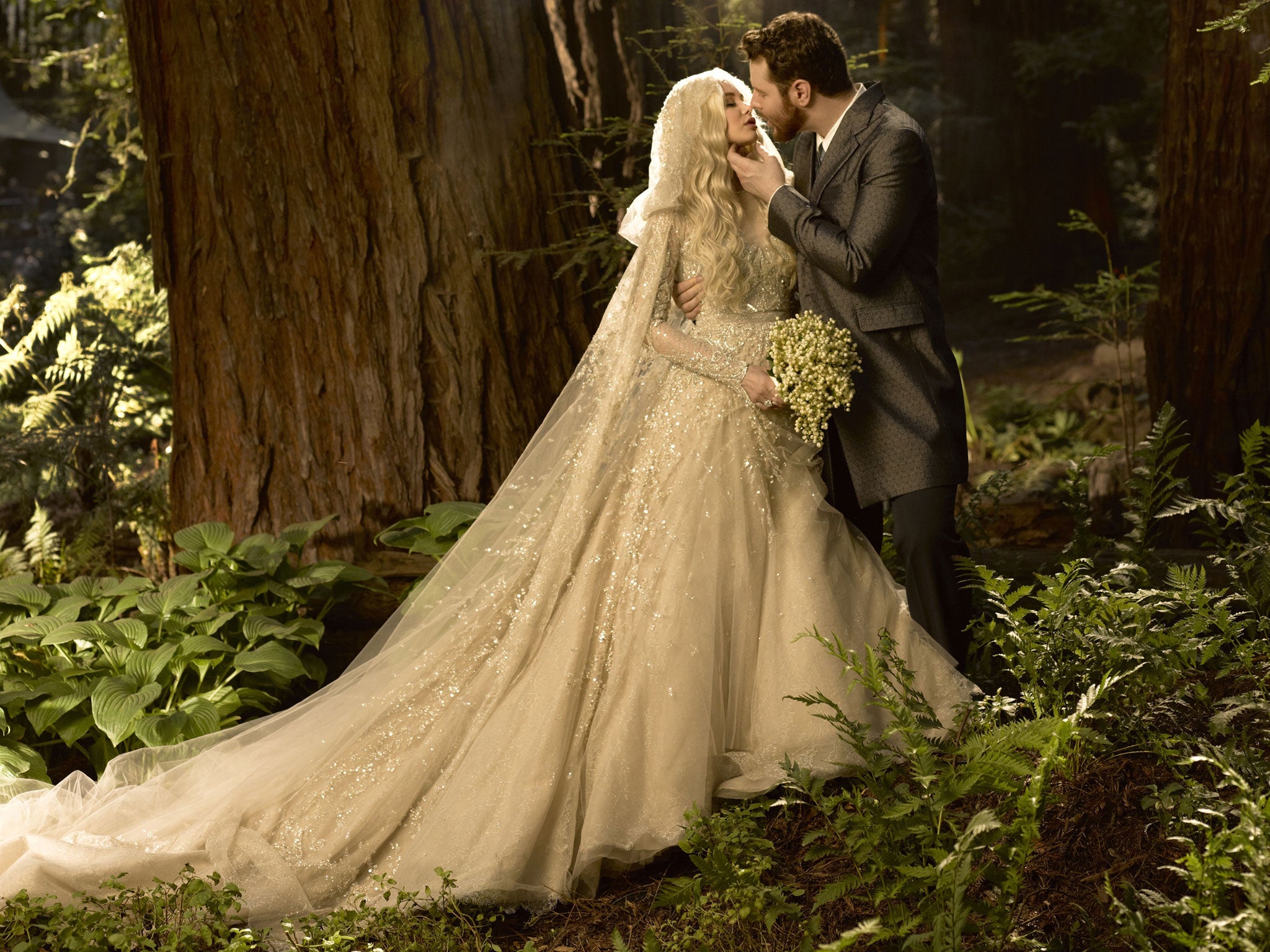 Alexandra and Sean Parker. Photo: Mark Seliger