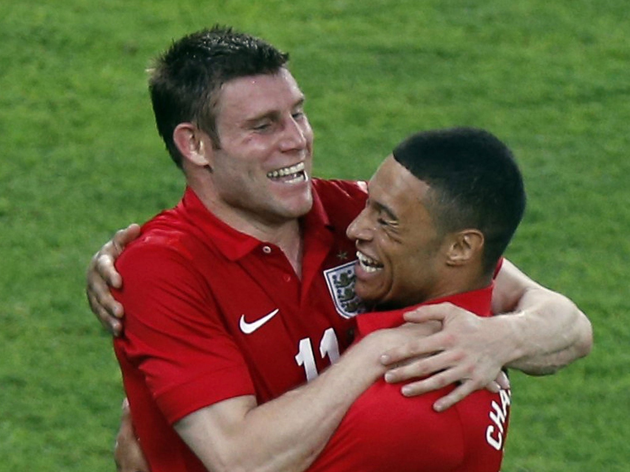 James Milner and Alex Oxlade-Chamberlain are both regarded highly by Roy Hodgson