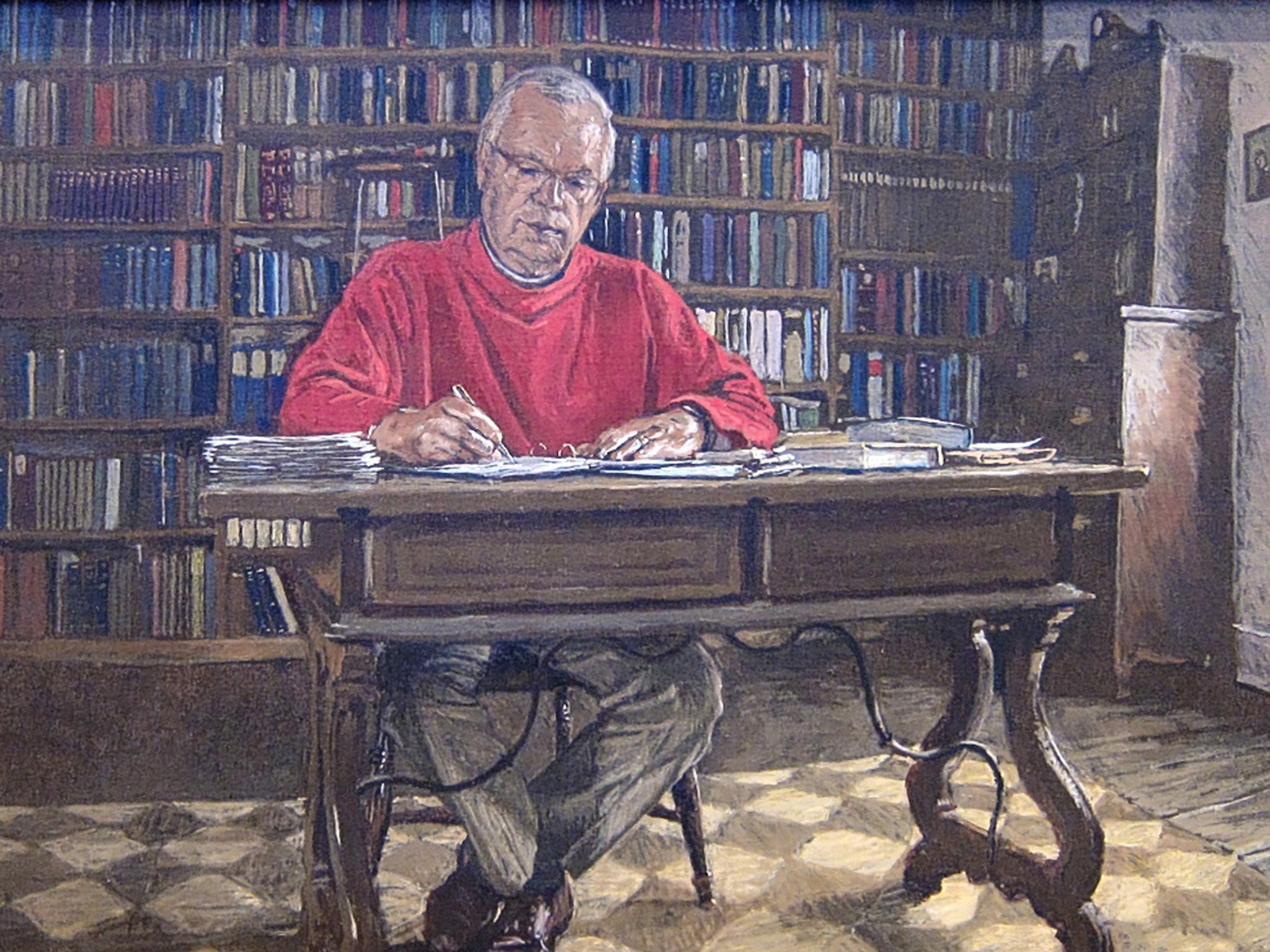 Julian Bell's 1992 portrait of Garner