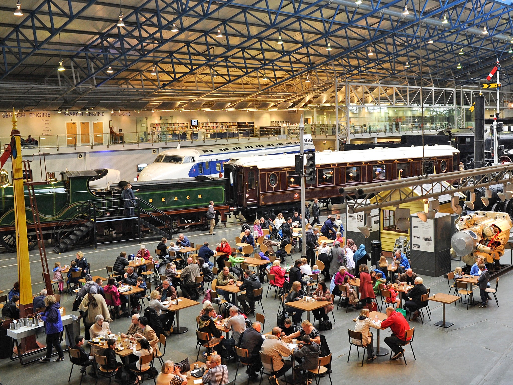 The National Railway Museum in York