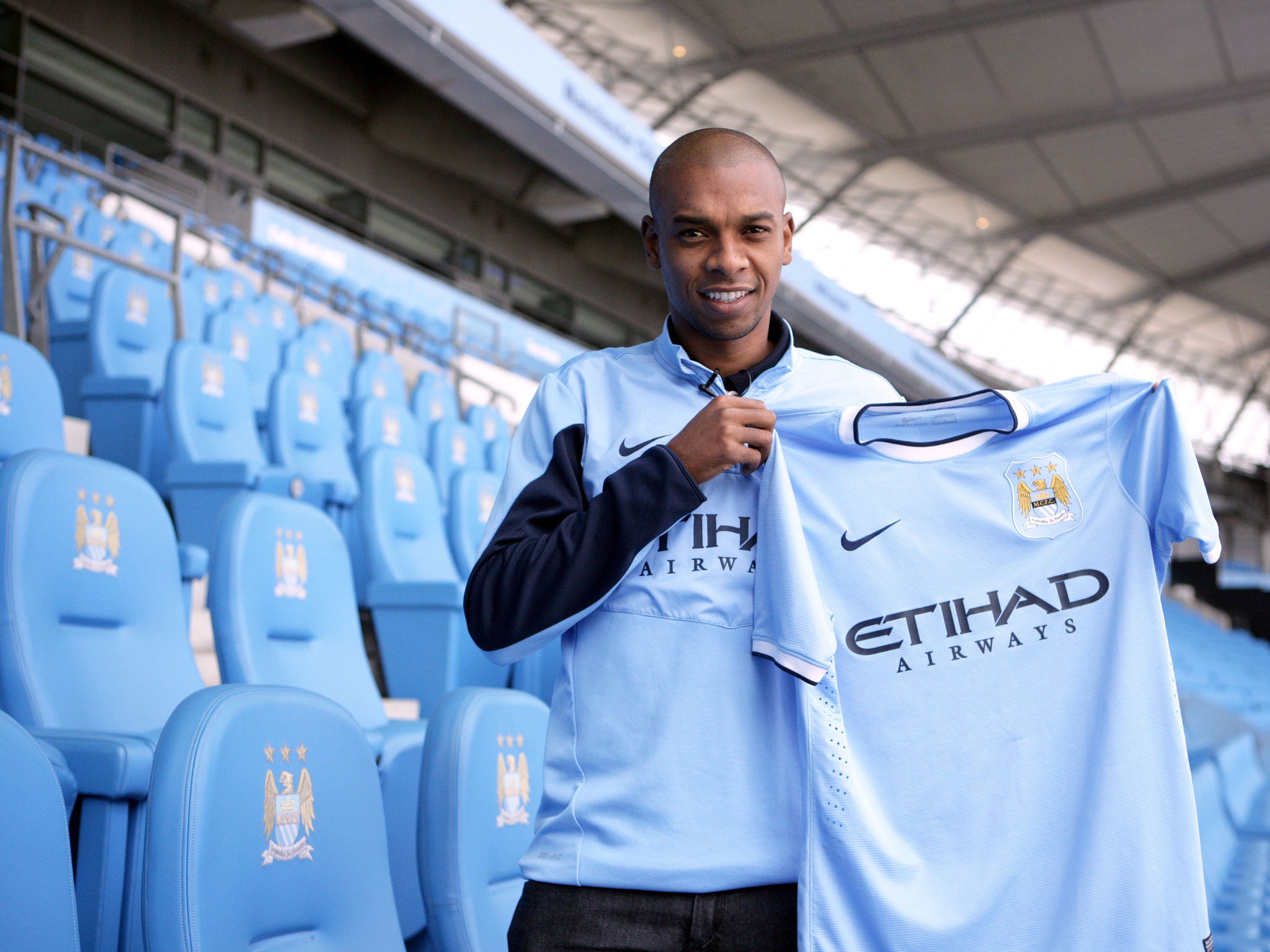 Fernandinho's arrival puts the futures of Javi Garcia and Gareth Barry at risk