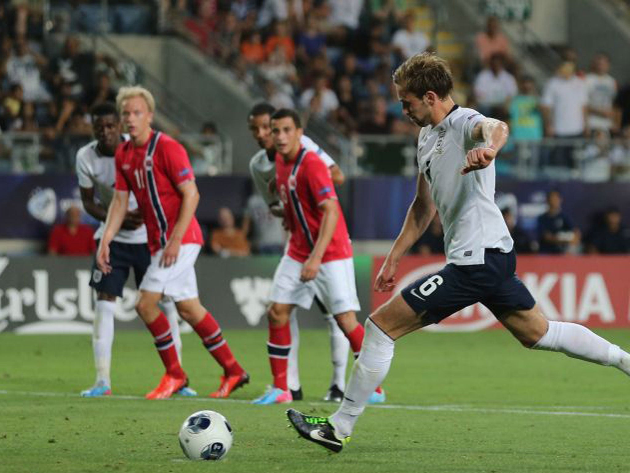 Down and out Craig Dawson scores from the spot