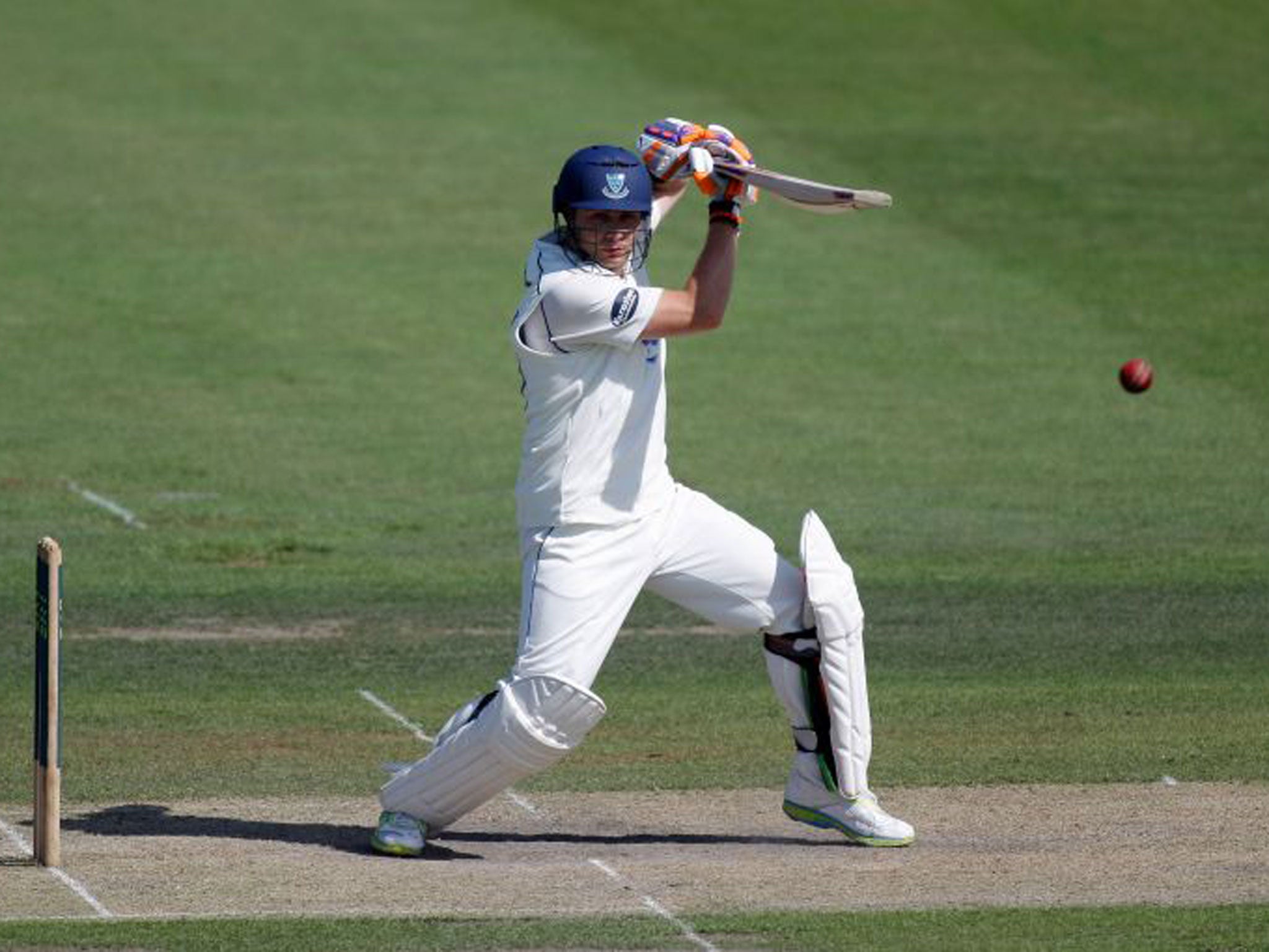 Unlikely hero: Luke Wright, dropped twice, hit 25 fours en route to his 187