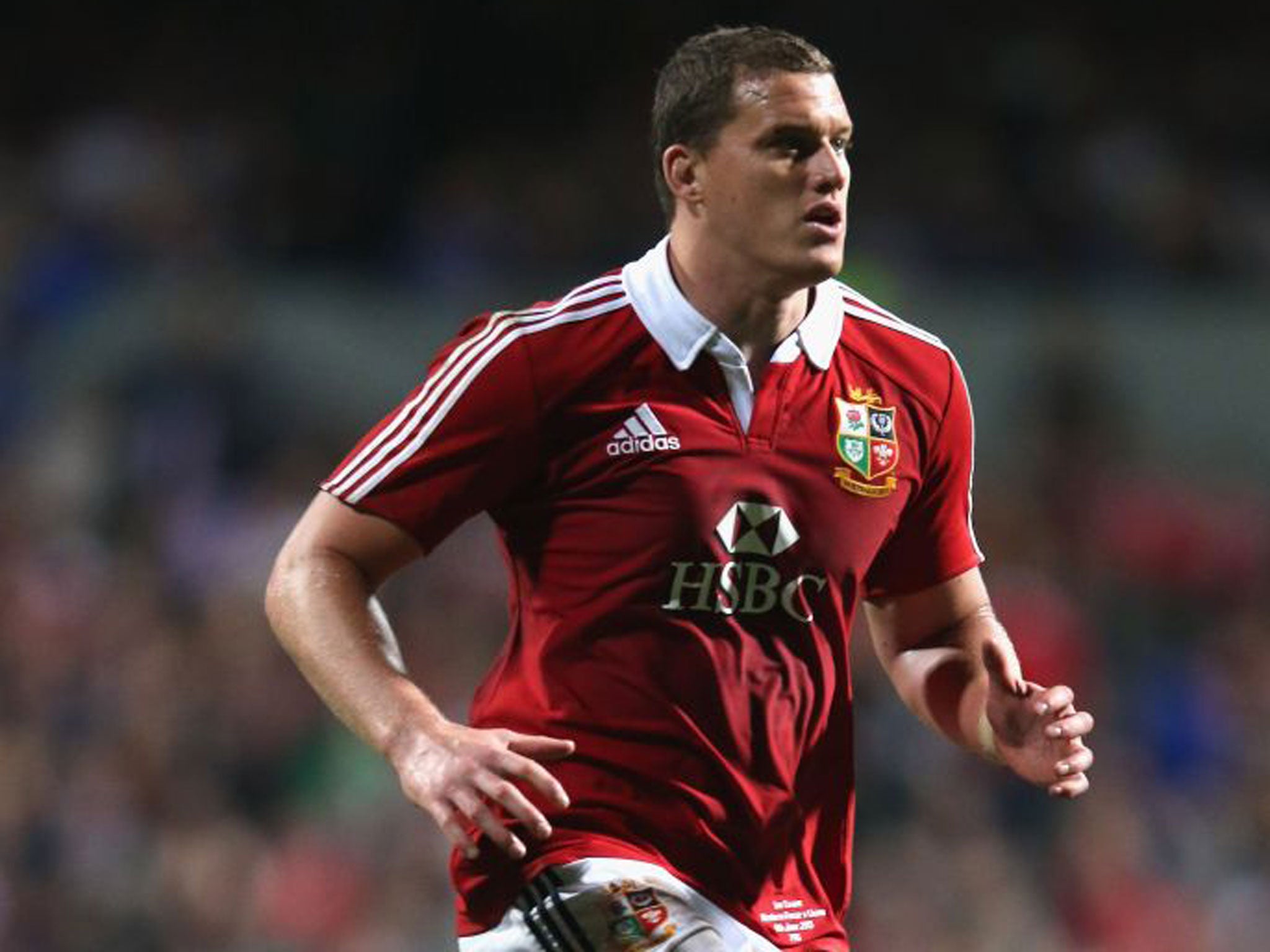 The Welsh lock (left) faces stiff competition for a test place