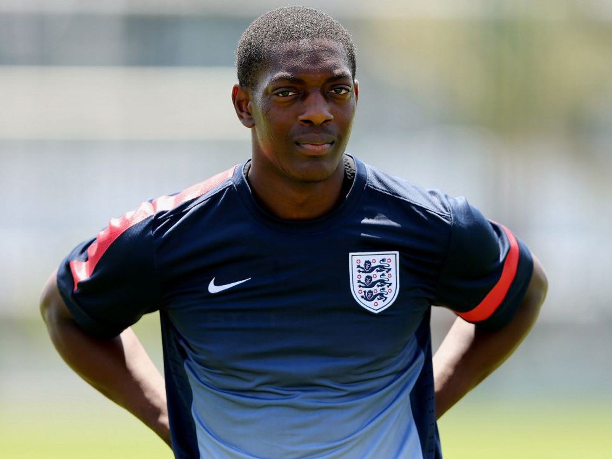 Sordell warming up in Netanya, Israel