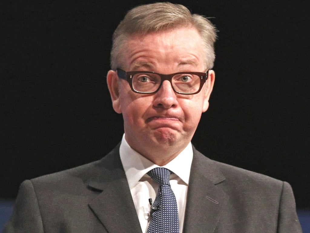 Education Secretary Michael Gove