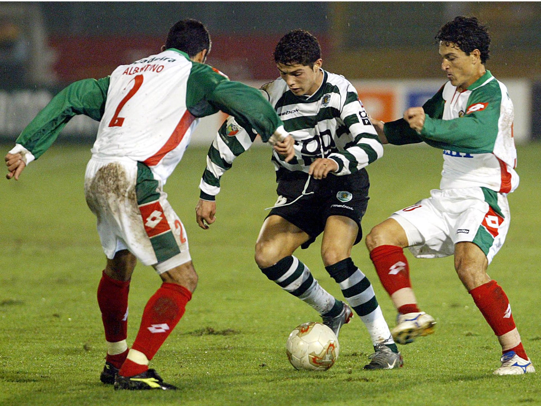 Ronaldo is the only ever player to appear for Sporting Lisbon's Under-16's, Under 17's, Under 18's, B-team and first team in the same season