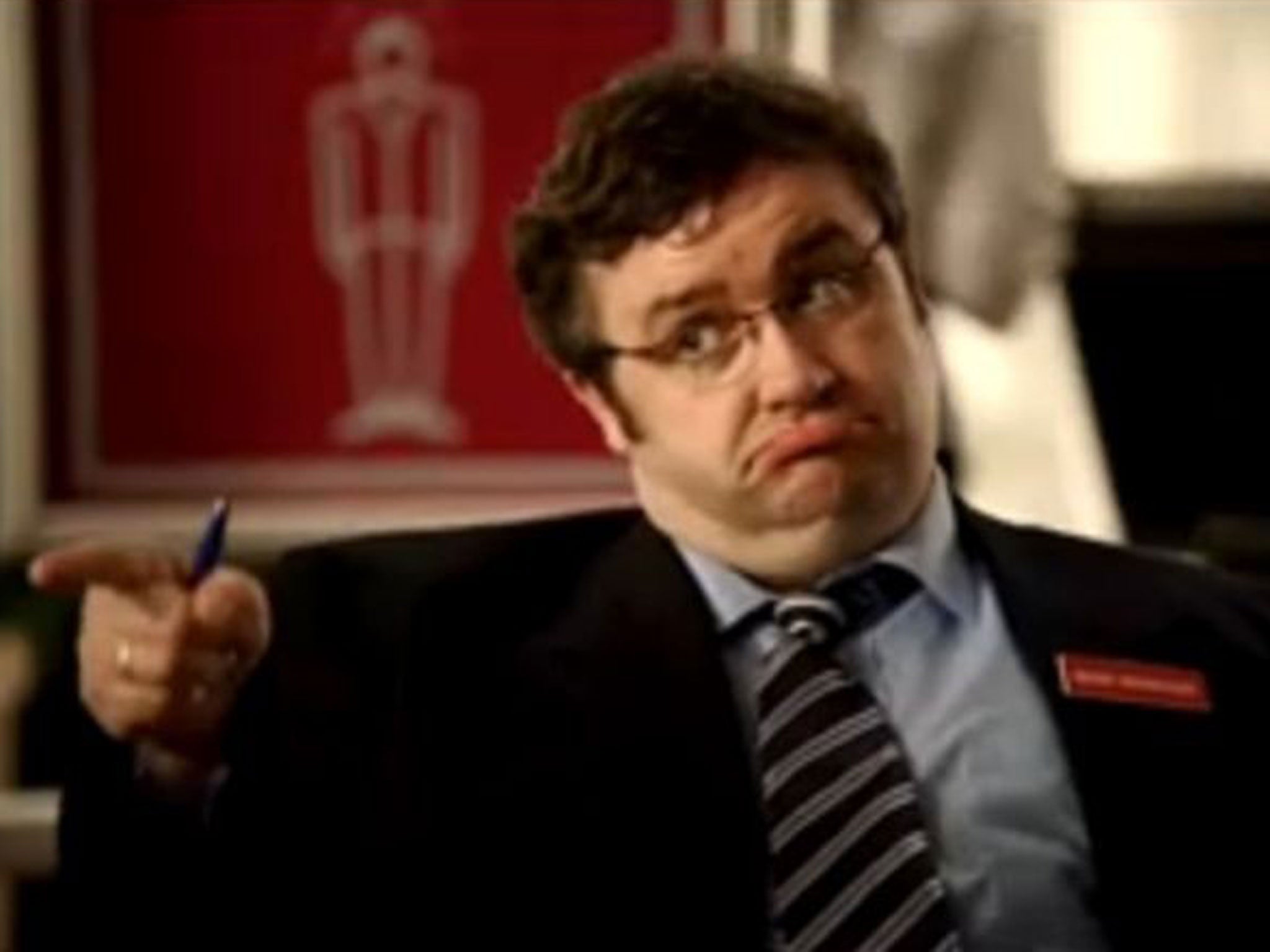 Nationwide, whose TV ad is pictured, has offered £100 for failing to respond to our reader’s letters