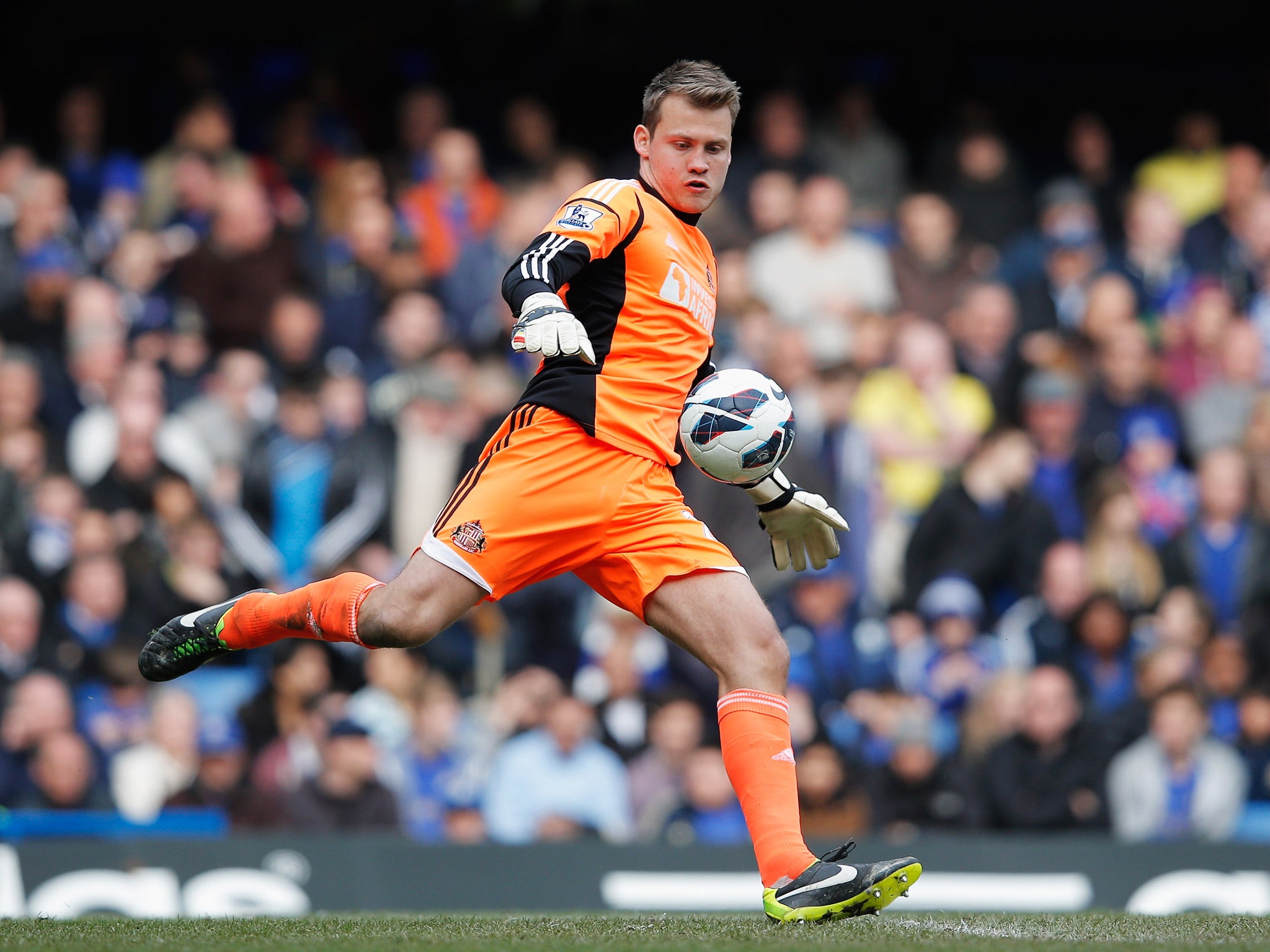 Simon Mignolet has moved to Anfield from Sunderland