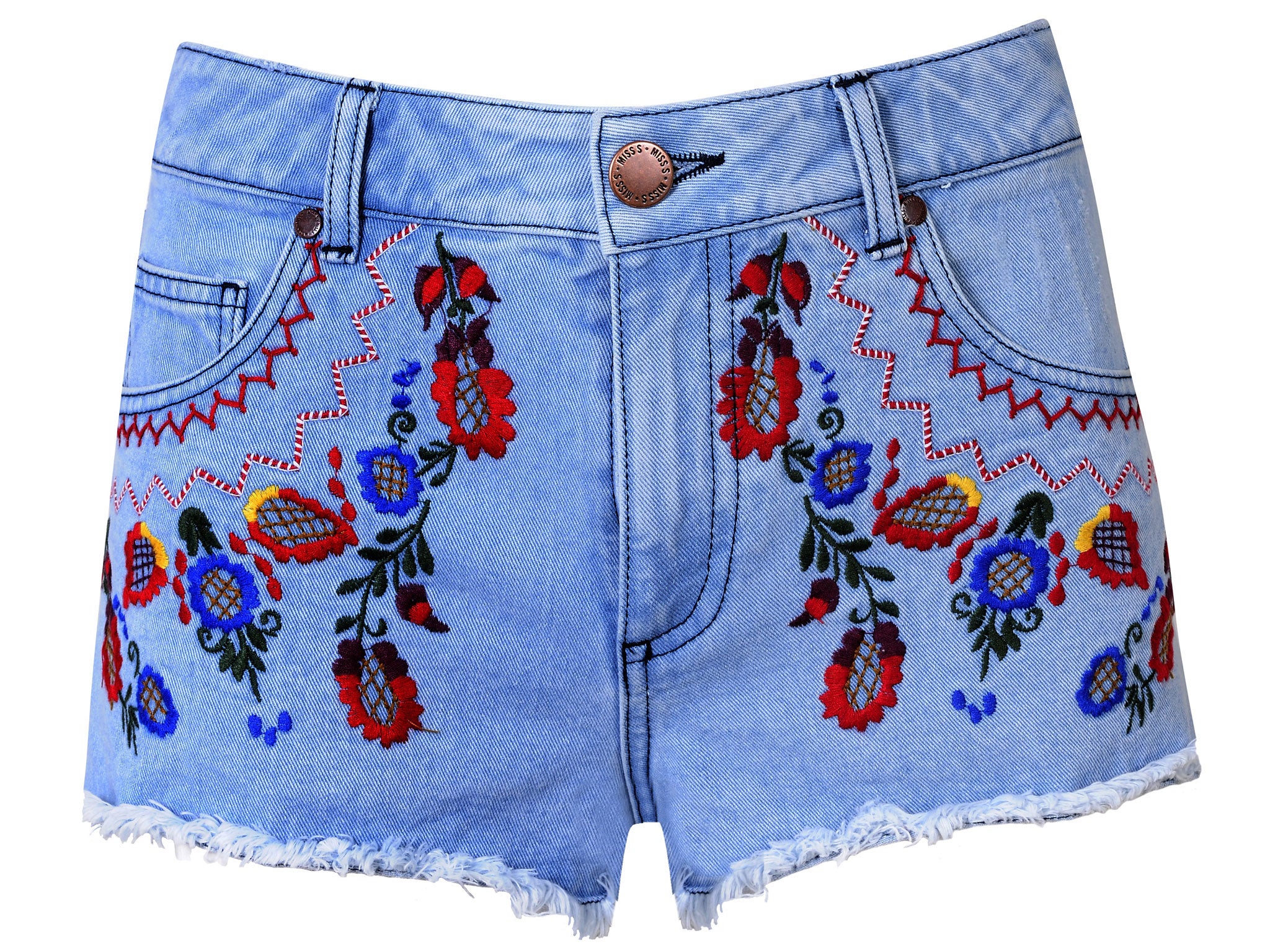 Embroidered shorts £35, <a class="body-gallery" data-vars-item-name="GL-1409166-" data-vars-event-id="c6">missselfridge.com</a>