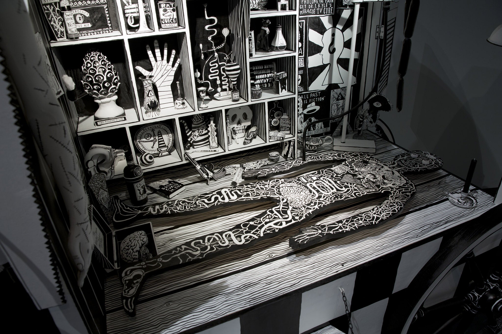 Installation image of Sky Arts Ignition: Memory Palace at the V&A