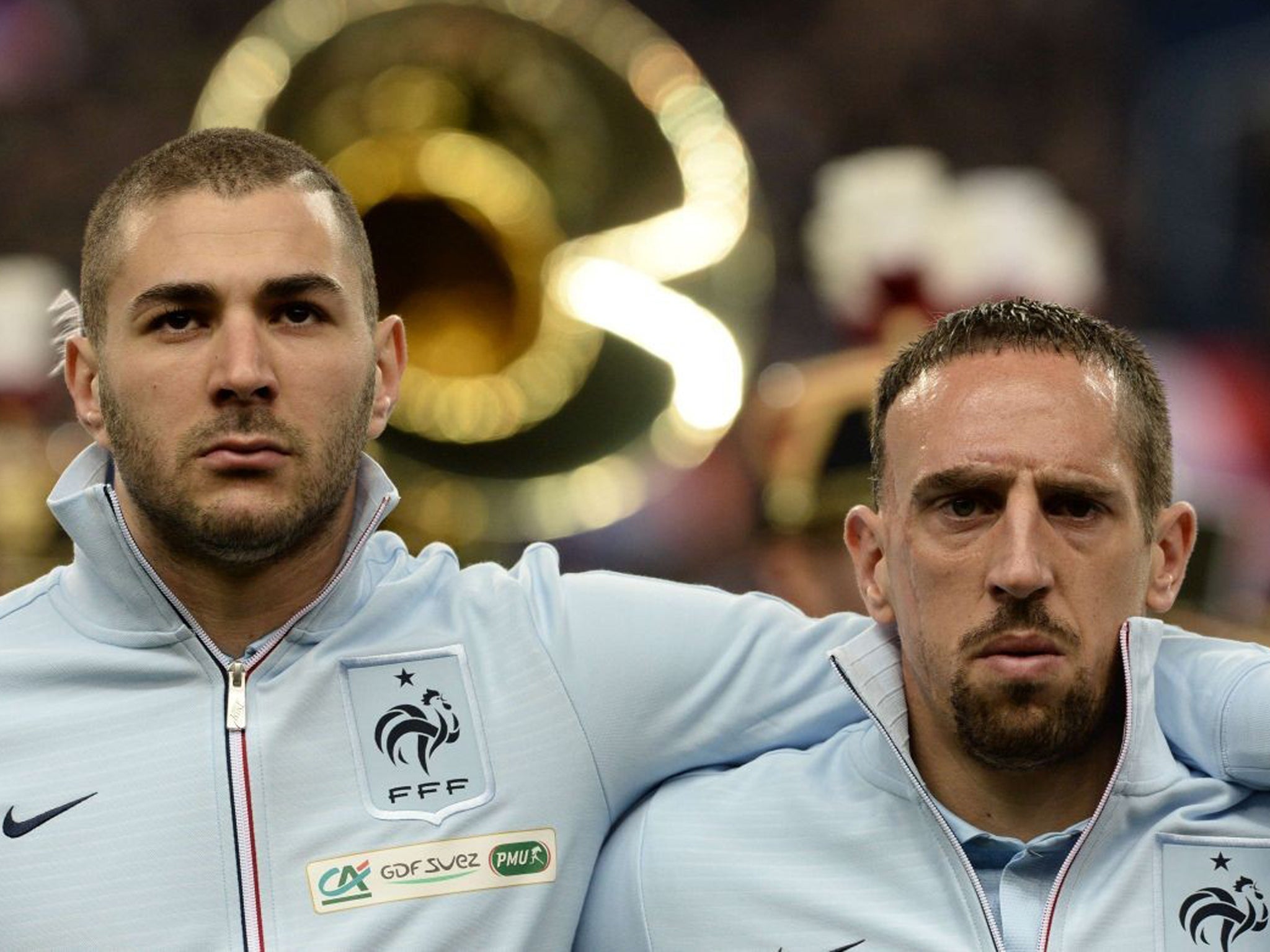 Bayern Munich winger Frank Ribery and Real Madrid striker Karim Benzema both deny charges of paying for sex with an under-age prostitute