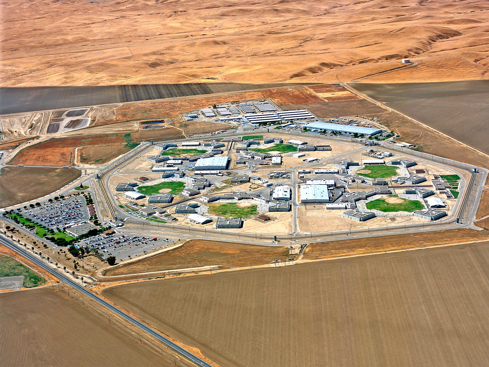 Avenal state prison in northern California’s San Joaquin Valley