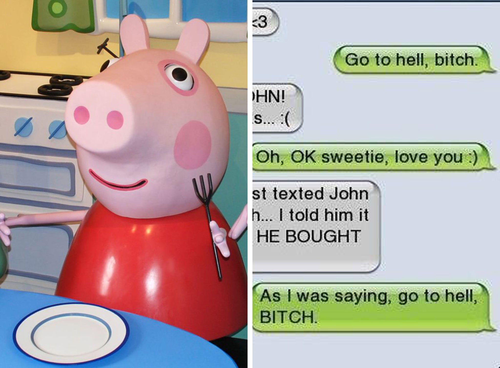 Peppa Pig World's Facebook account has been hacked with offensive posts