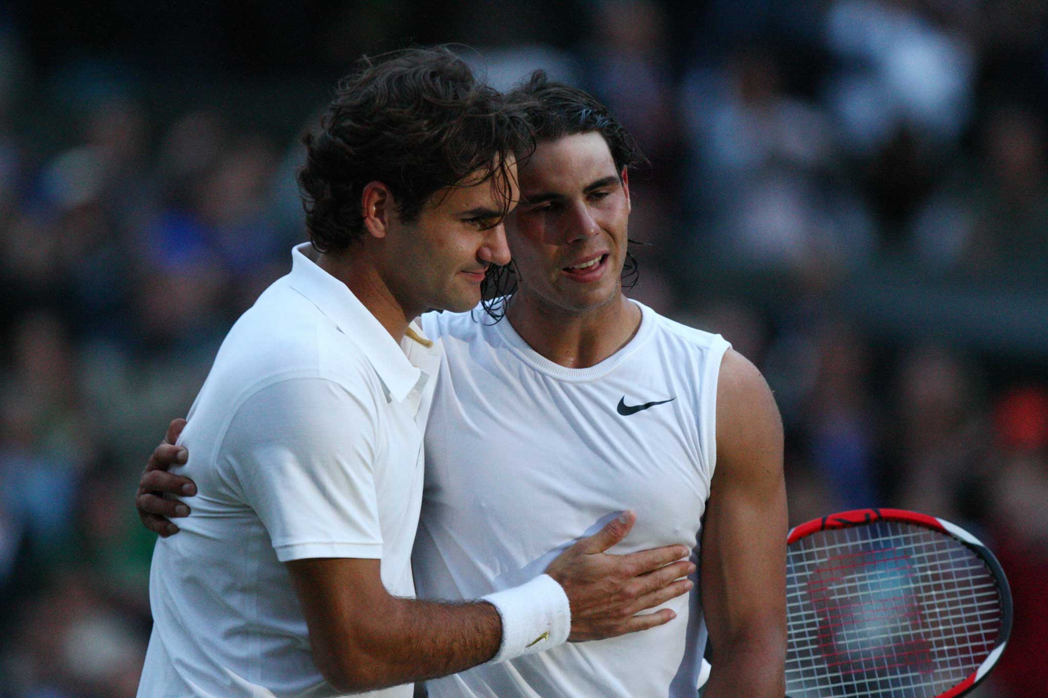 2008 Clay court specialist Rafael Nadal beat reigning champ Roger Federer in an unforgettable five-set final