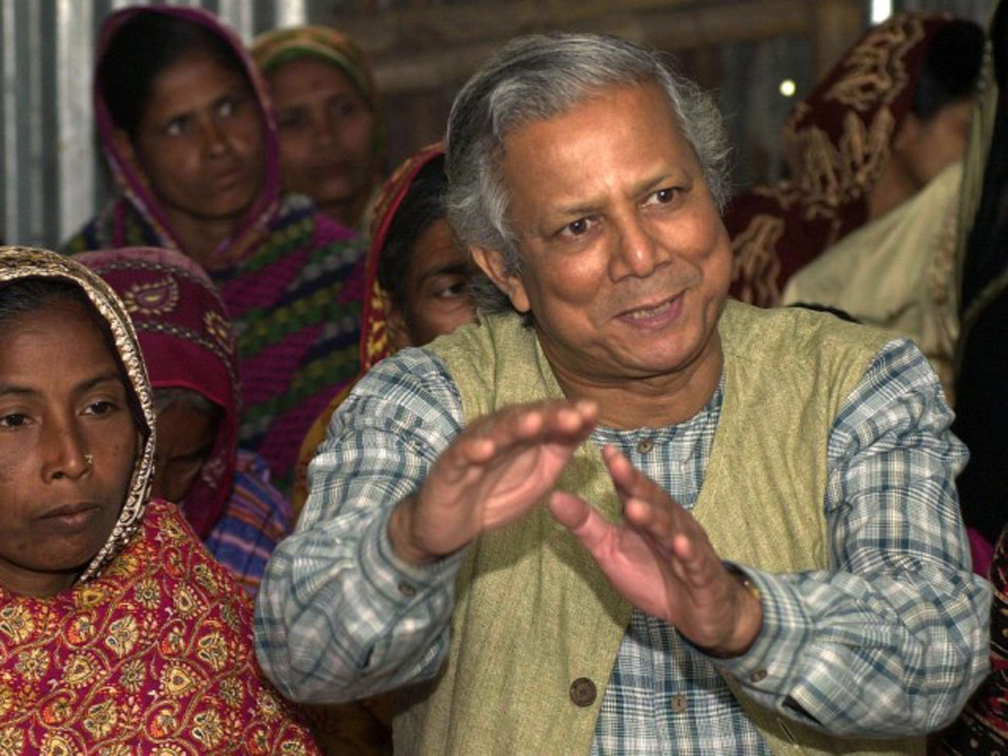 Professor Mohammed Yunus, founder of Grameen Bank