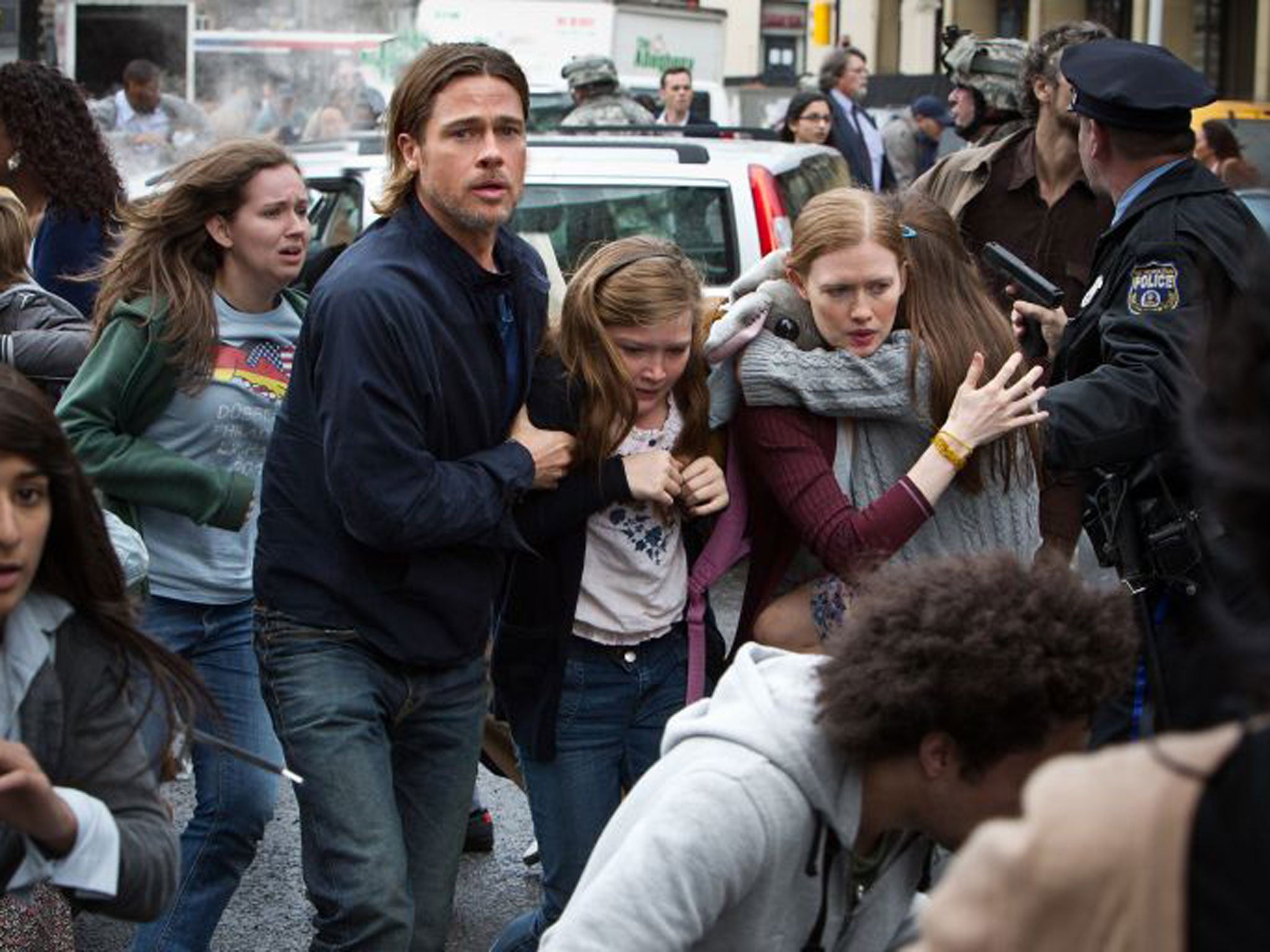 Brad Pitt starred in the film version of World War Z