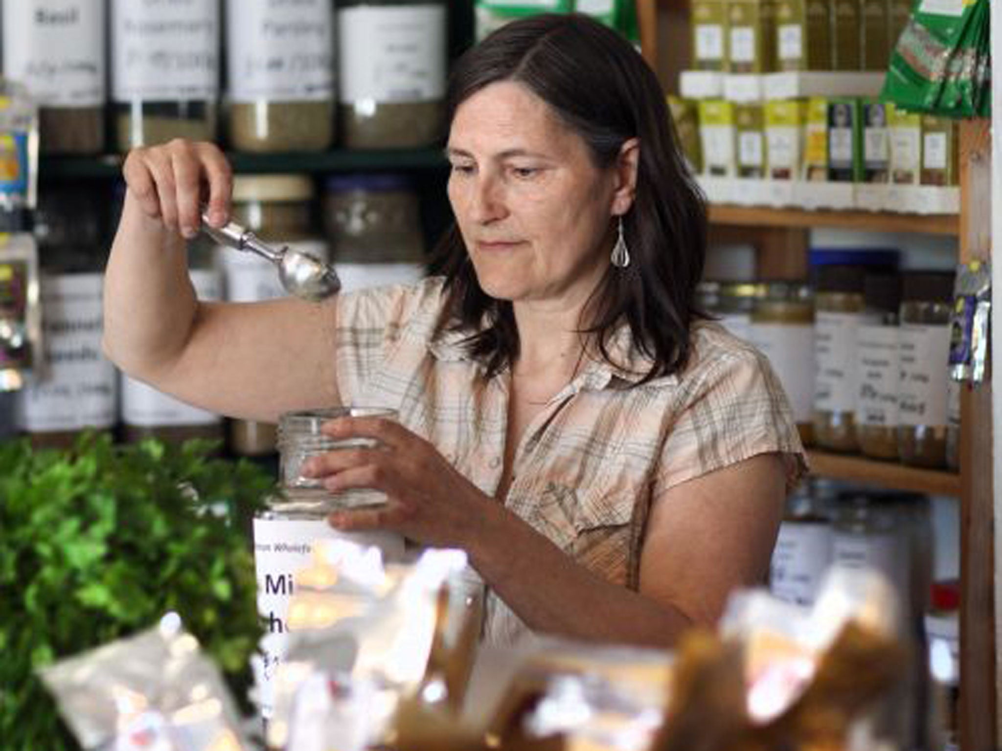 Joy Hatton at Alston Wholefoods