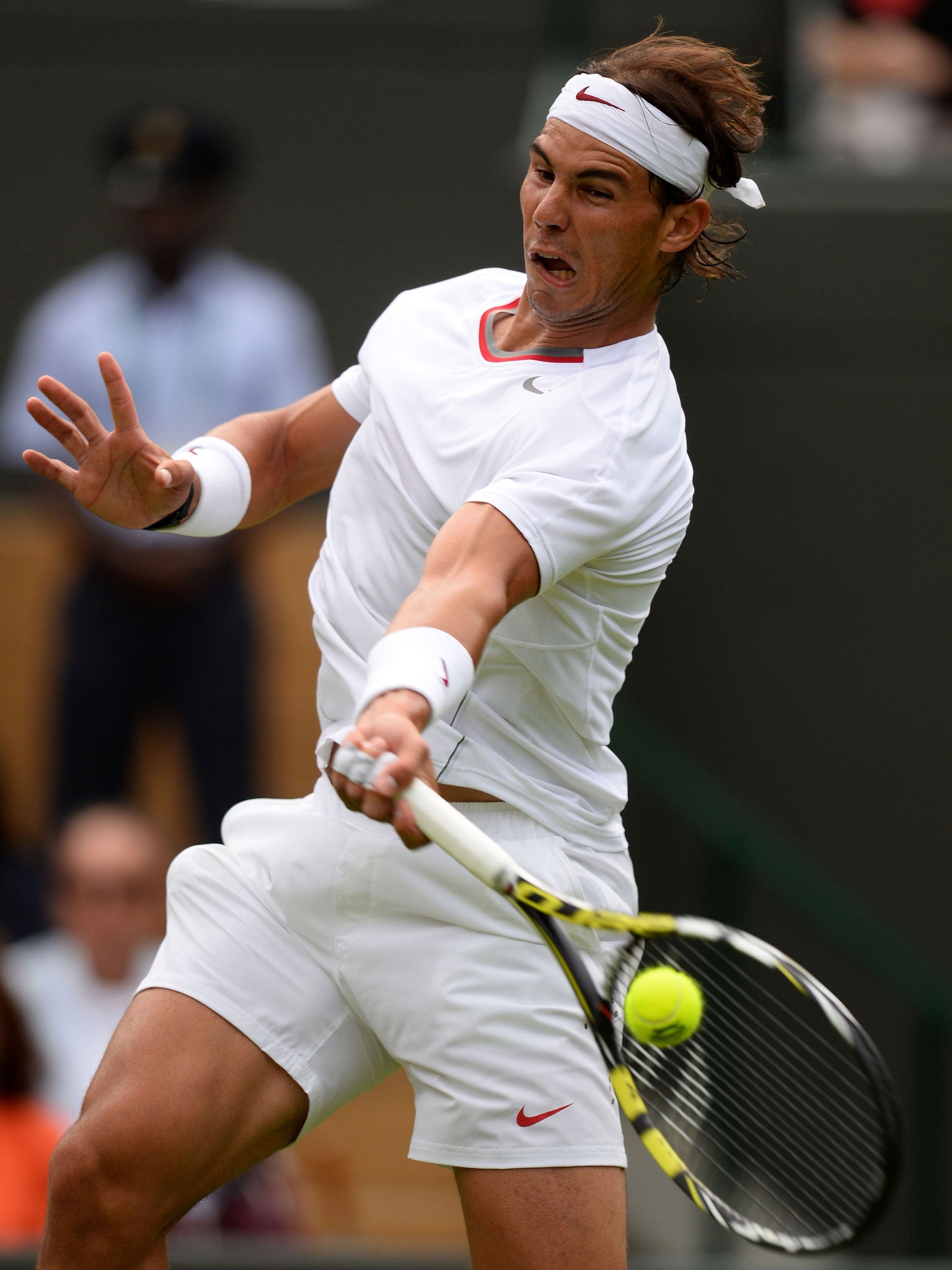 Rafael Nadal was beaten in straight sets by Steve Darcis