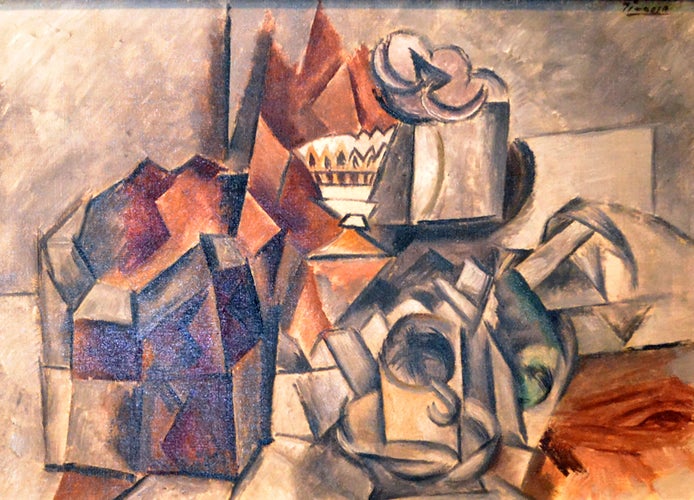 The sale of Compotier et tasse or "Fruit bowl and cup" by Picasso has been blocked by the US