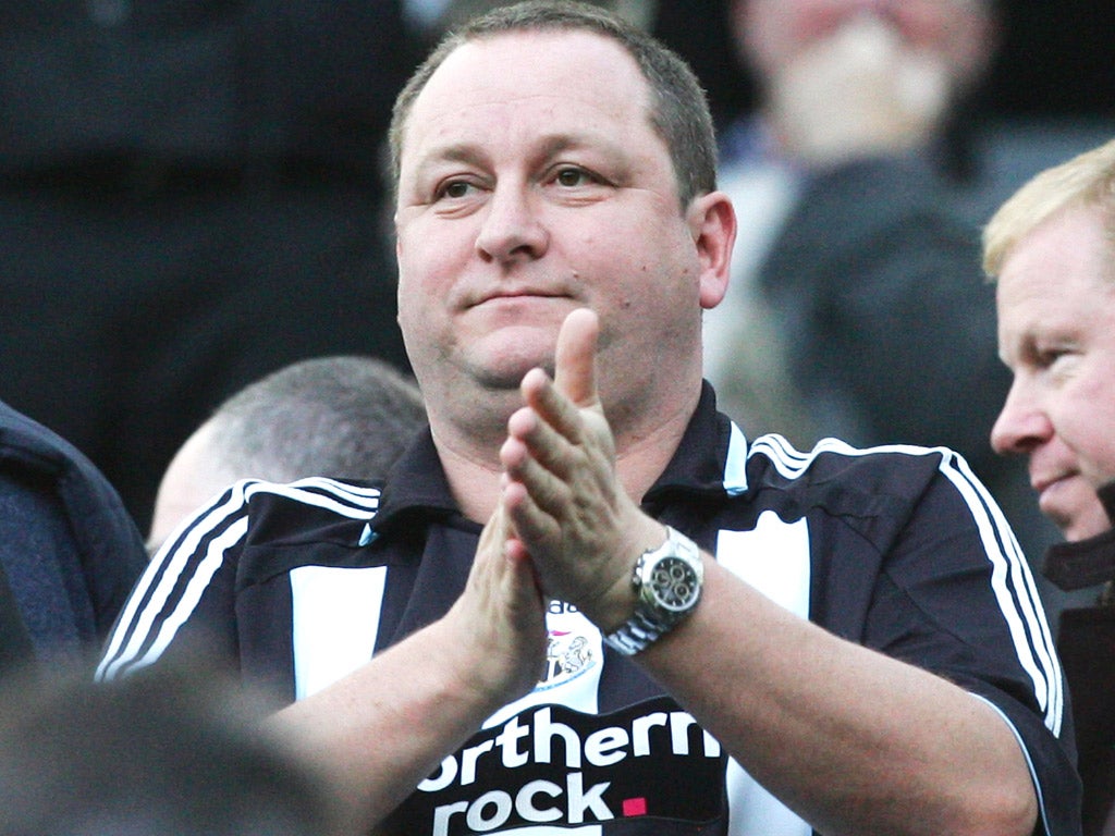 Ashley has only guided Newcastle to one top ten finish