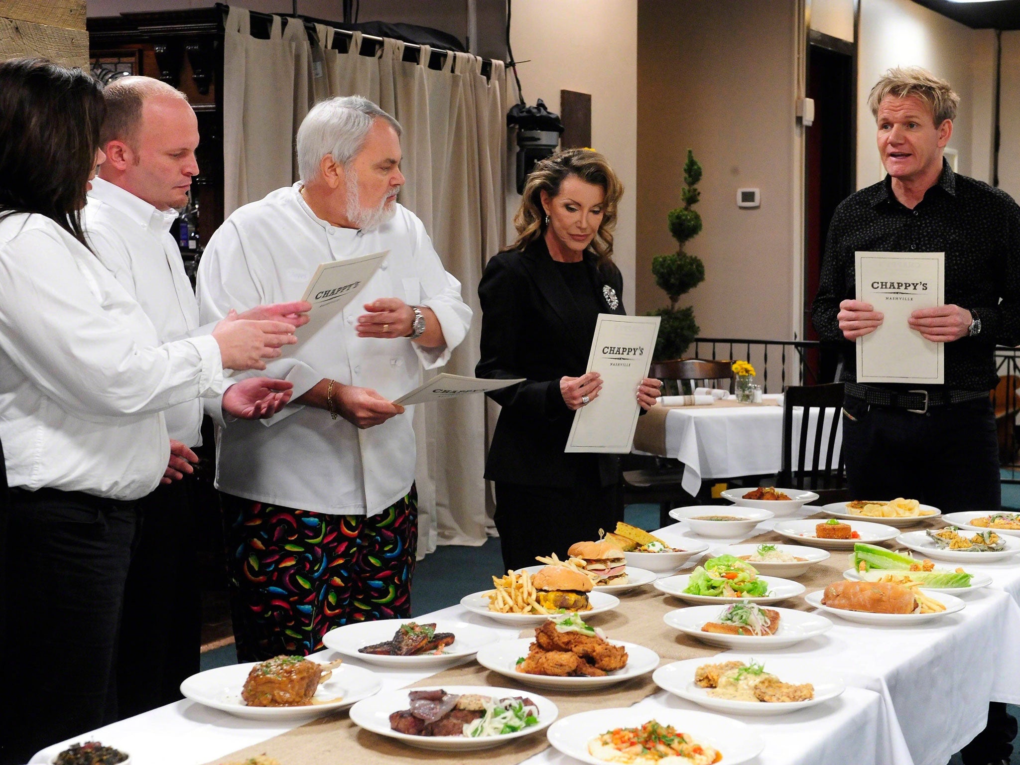 Gordon Ramsey in 'Kitchen Nightmares'