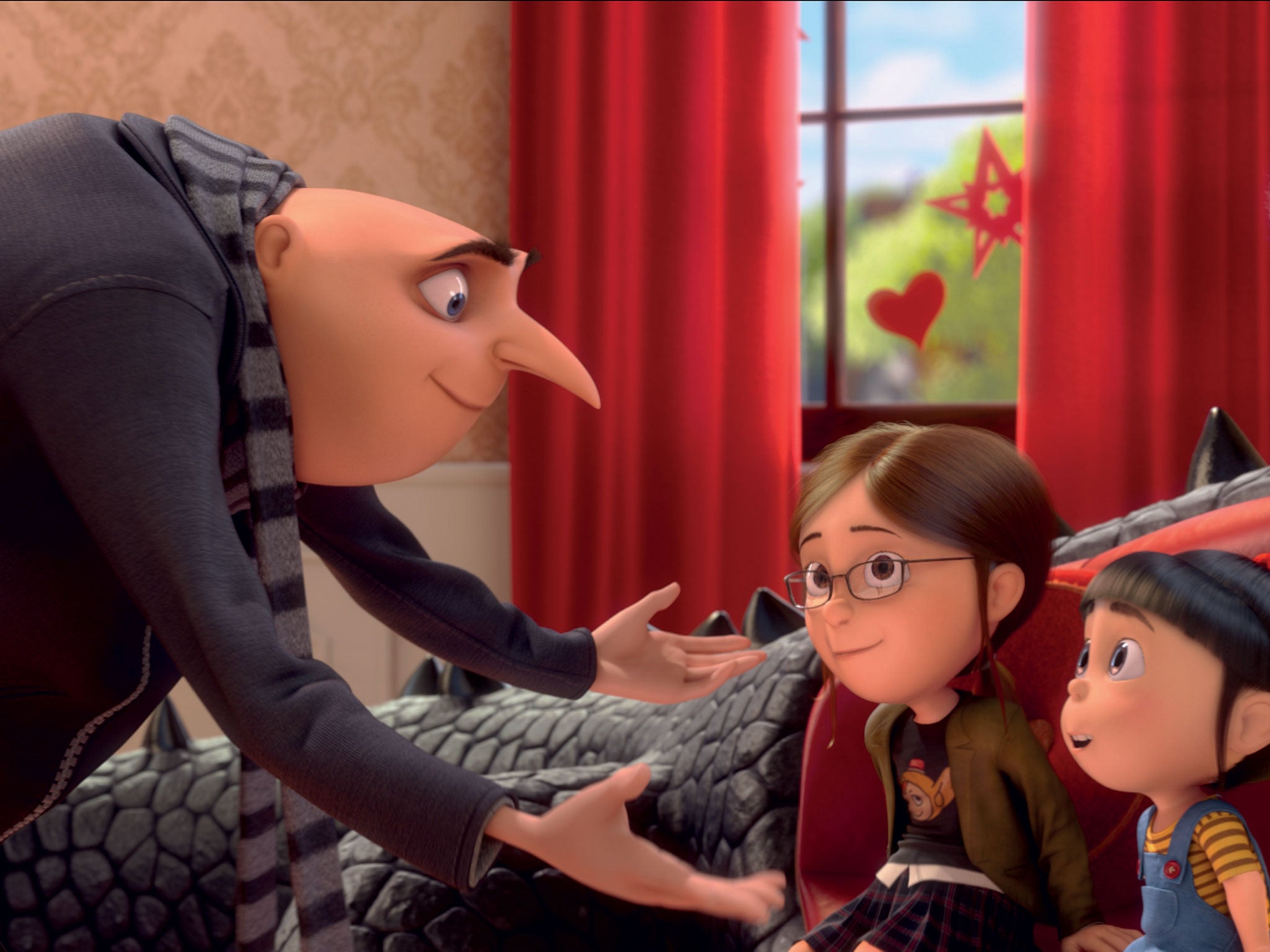 Steve Carell voices Gru in Despicable Me 2