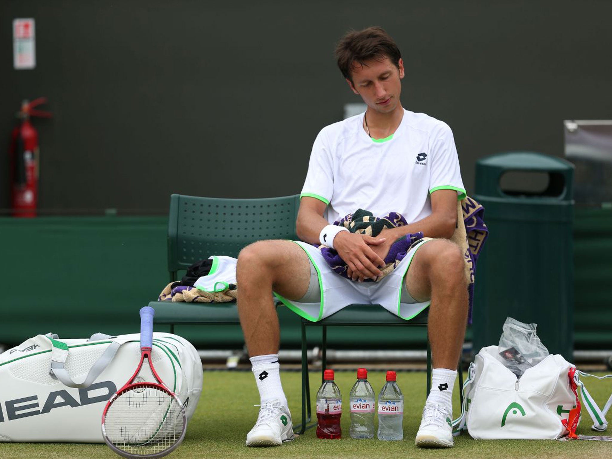 The dream dies for Sergiy Stakhovsky yesterday