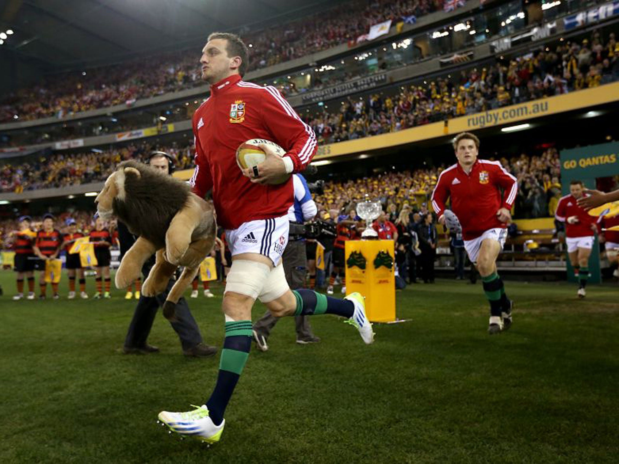 Warburton spoke of his pride to lead the Lions on the tour of Australia