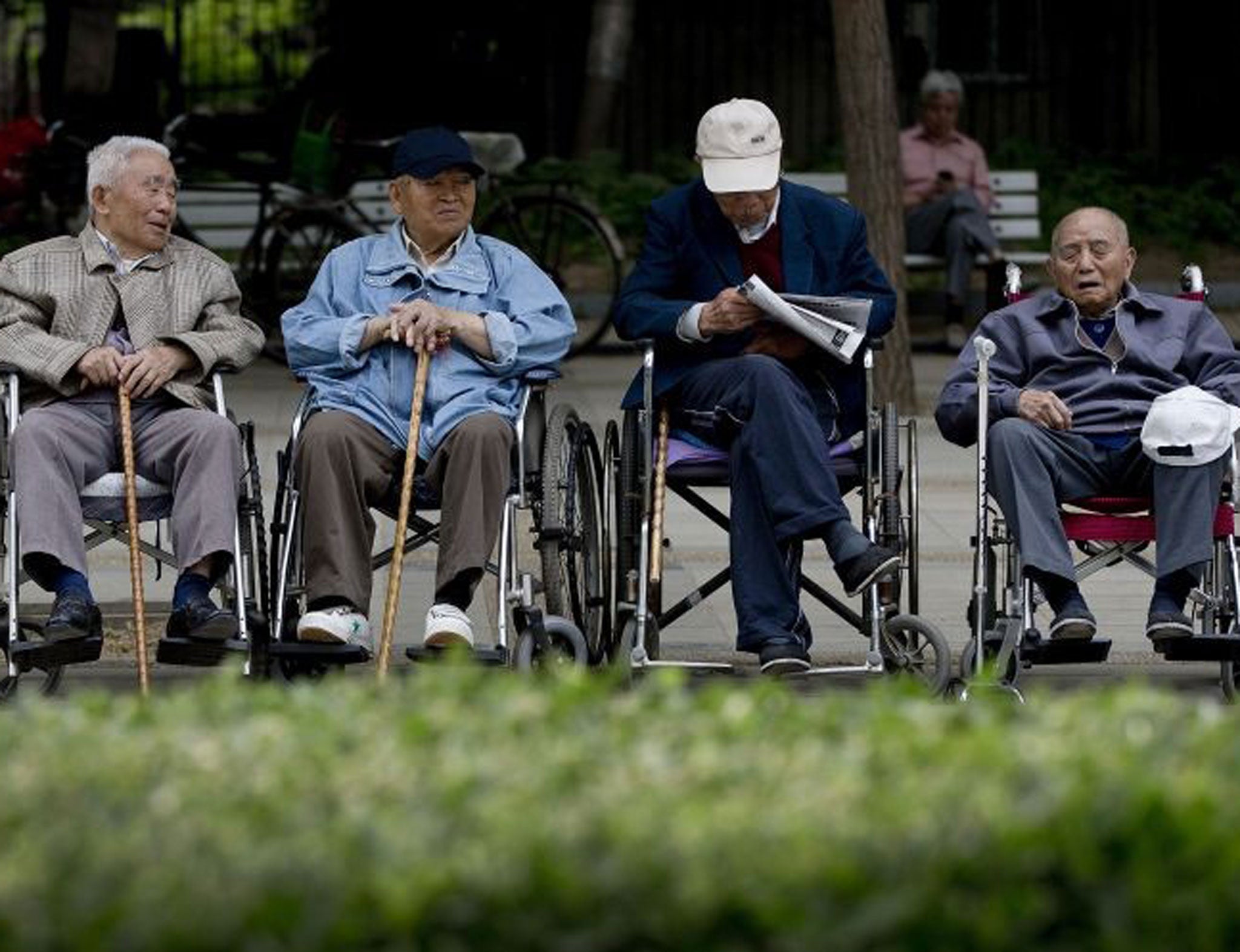 China has 193 million people aged 60 or above