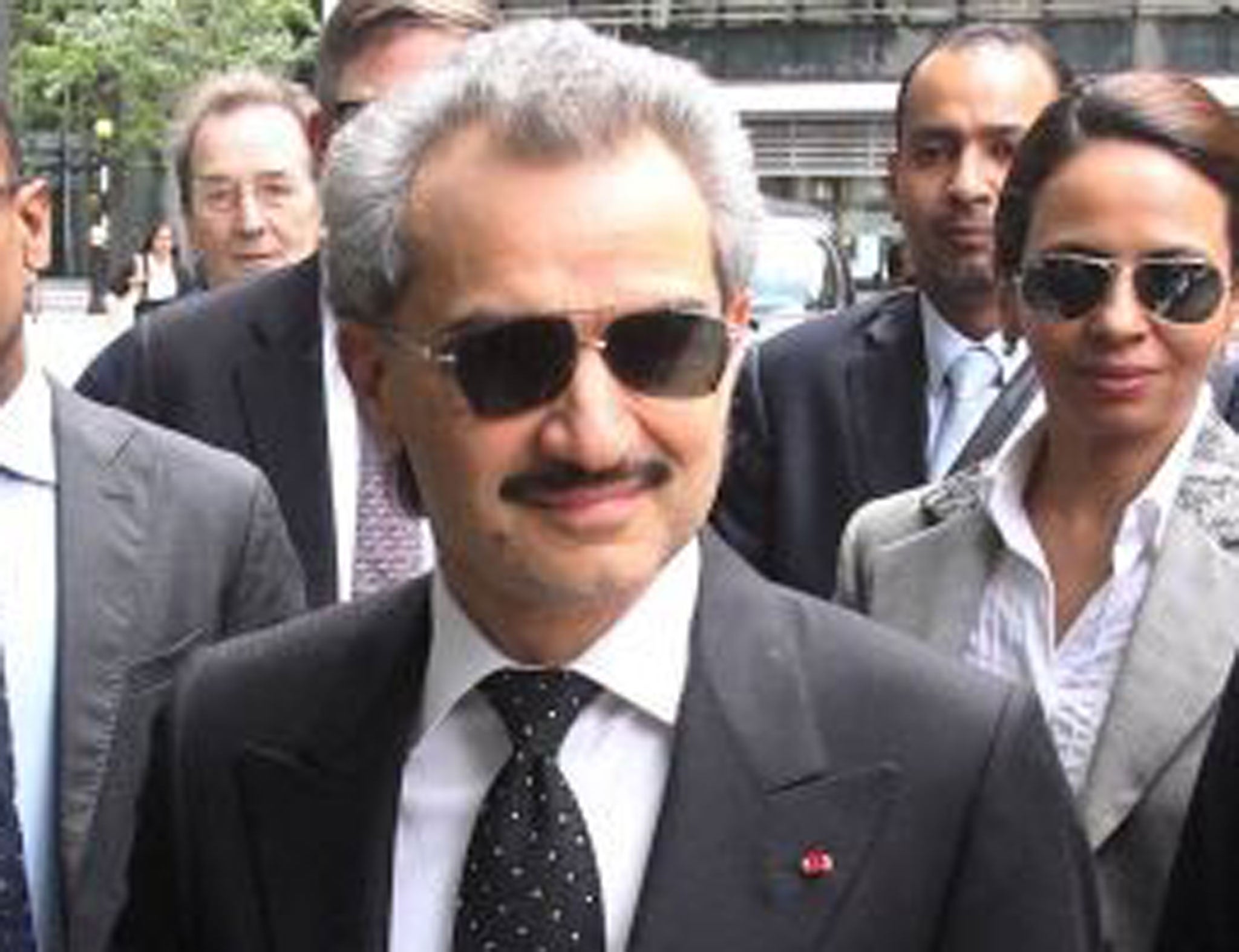 Prince Al-Waleed bin Talal apparently made the offer in a tweet