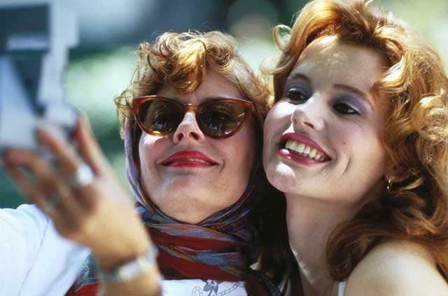 Susan Sarandon and Geena Davis in 'Thelma and Louise'