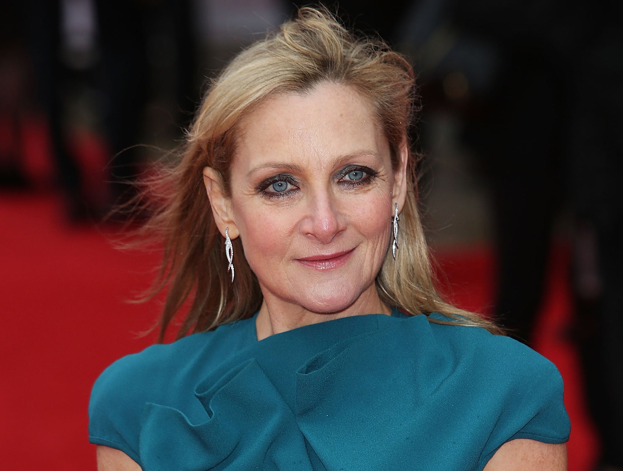 Lesley Sharp attends the 2013 TV Bafta awards