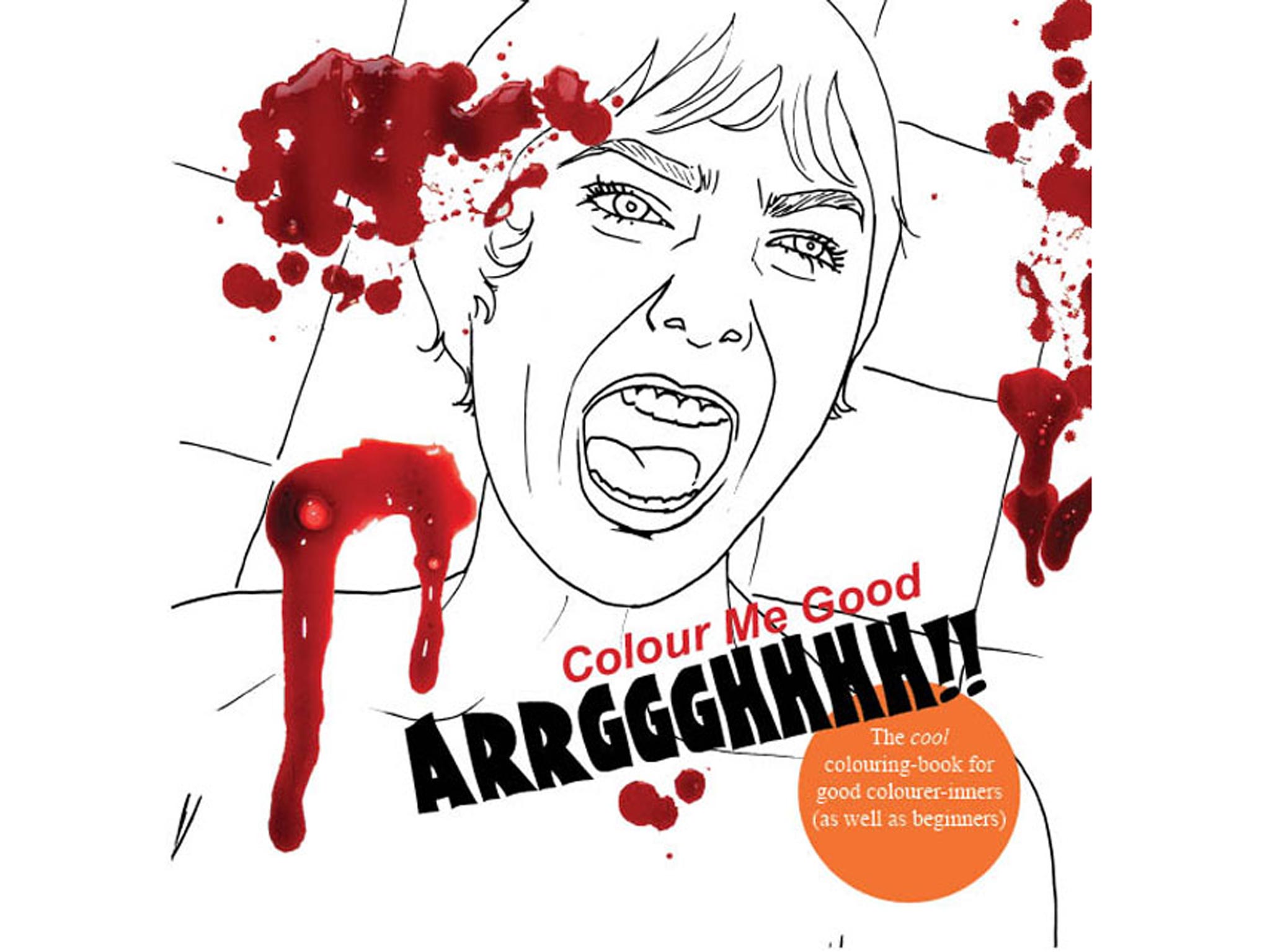 The front cover of Colour Me Good ARRGGGHHHH!!