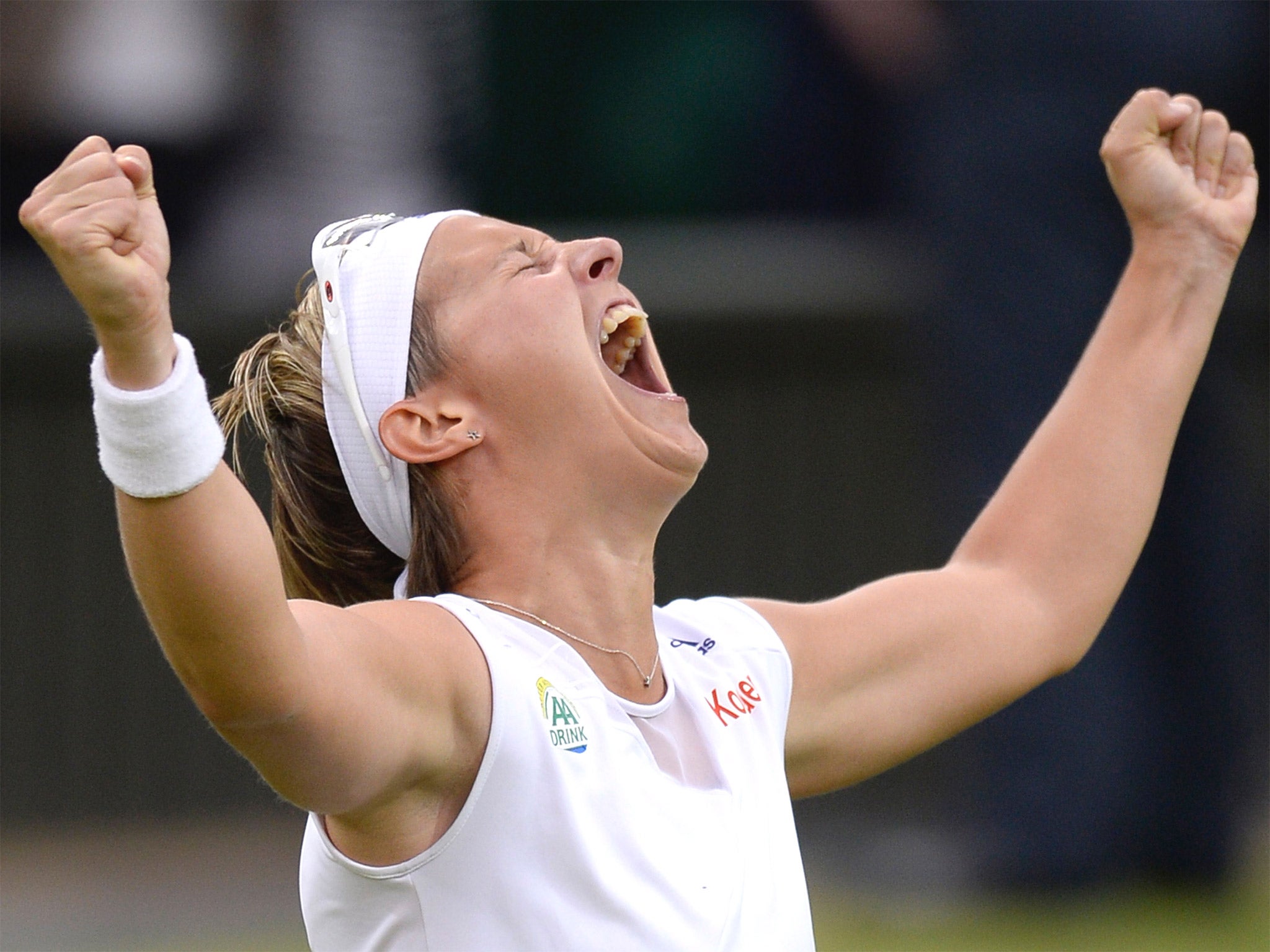 Flipkens came back from a set behind to beat the 2011 champion