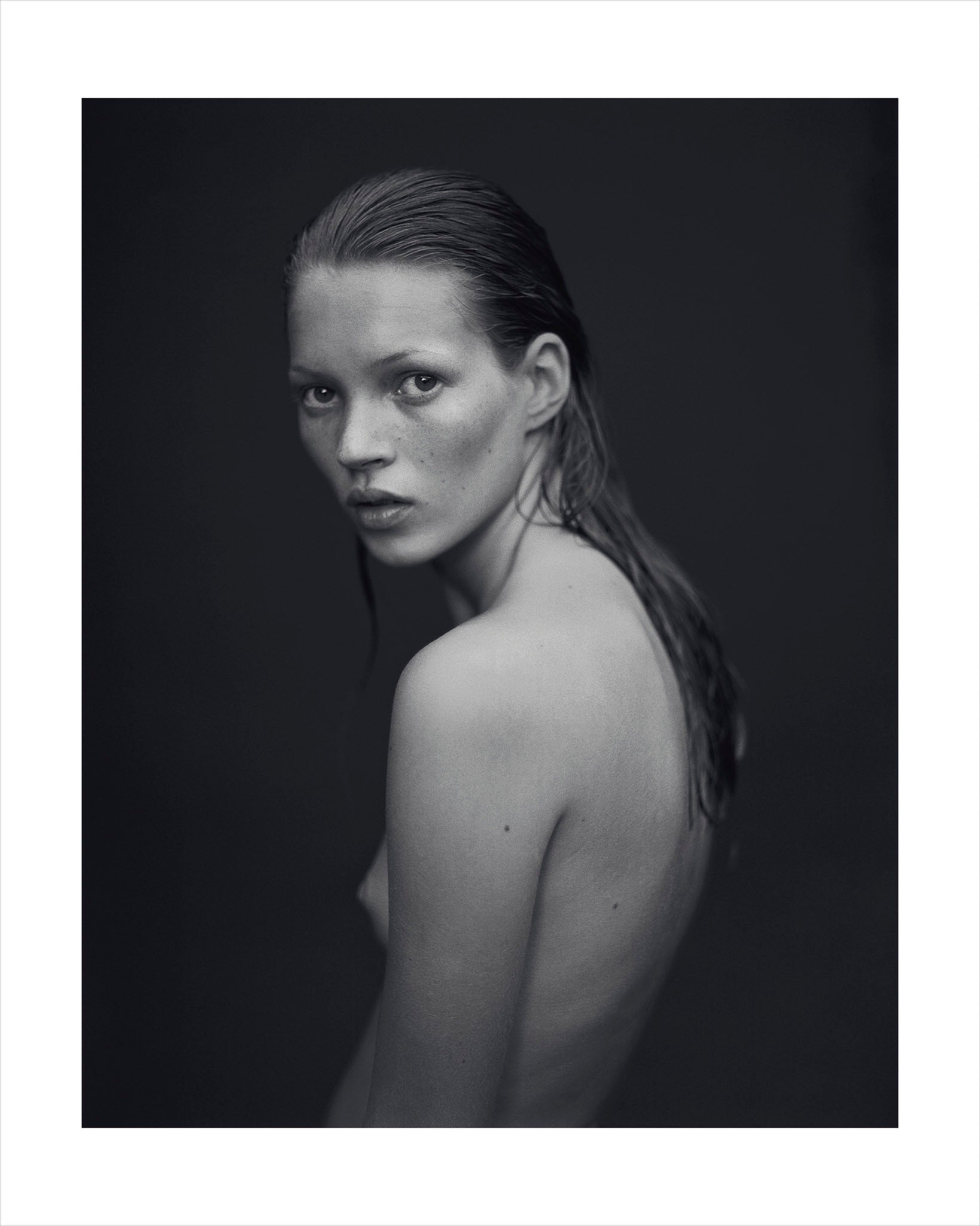 Kate Moss, 1993 by Mario Sorrenti archival pigment print image/ sheet 30 x 24in. (76 x 61cm.) Estimate: £8,000-12,000