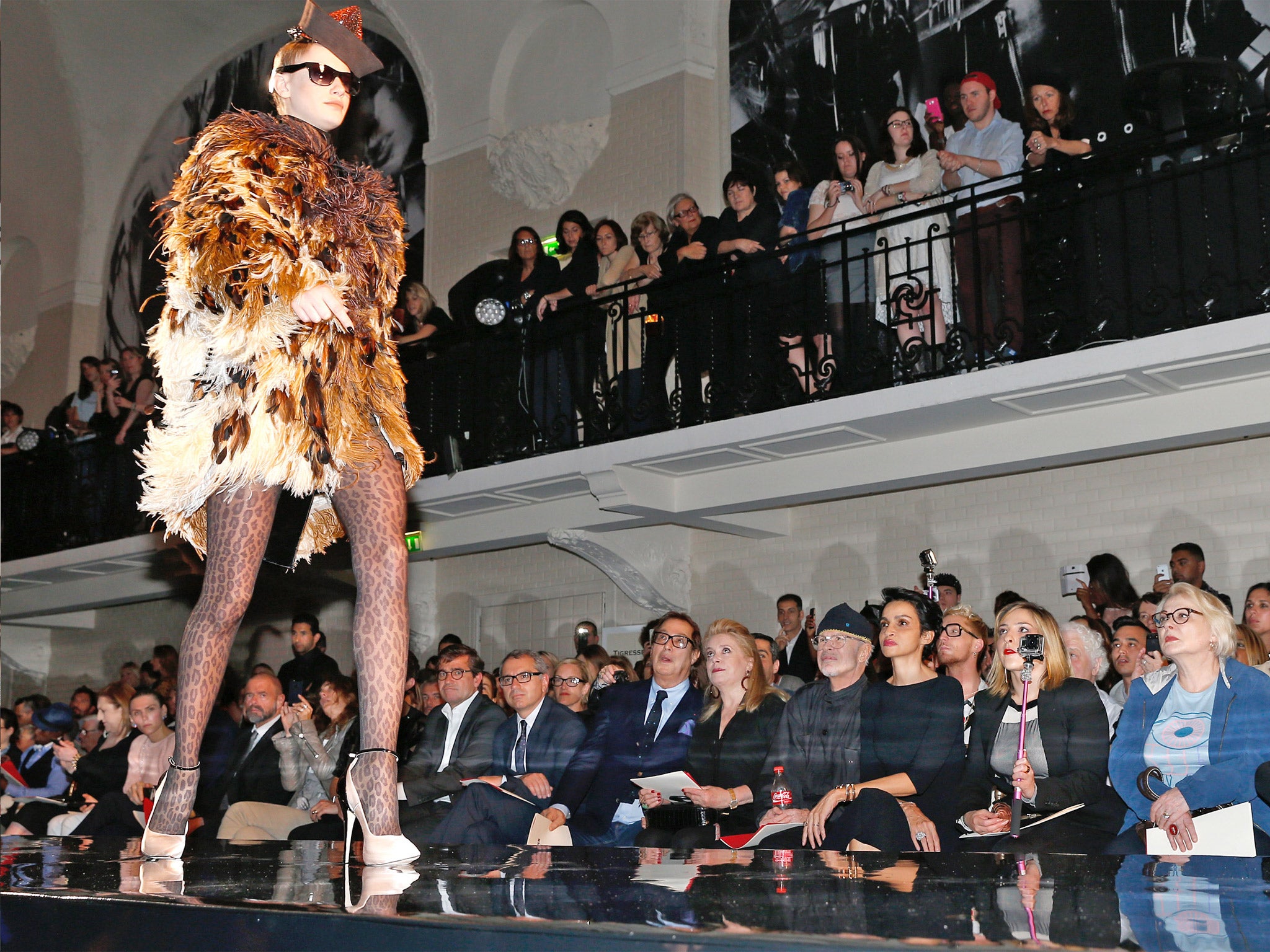 Jean-Paul Gaultier’s show was unfocused, messy and confusing