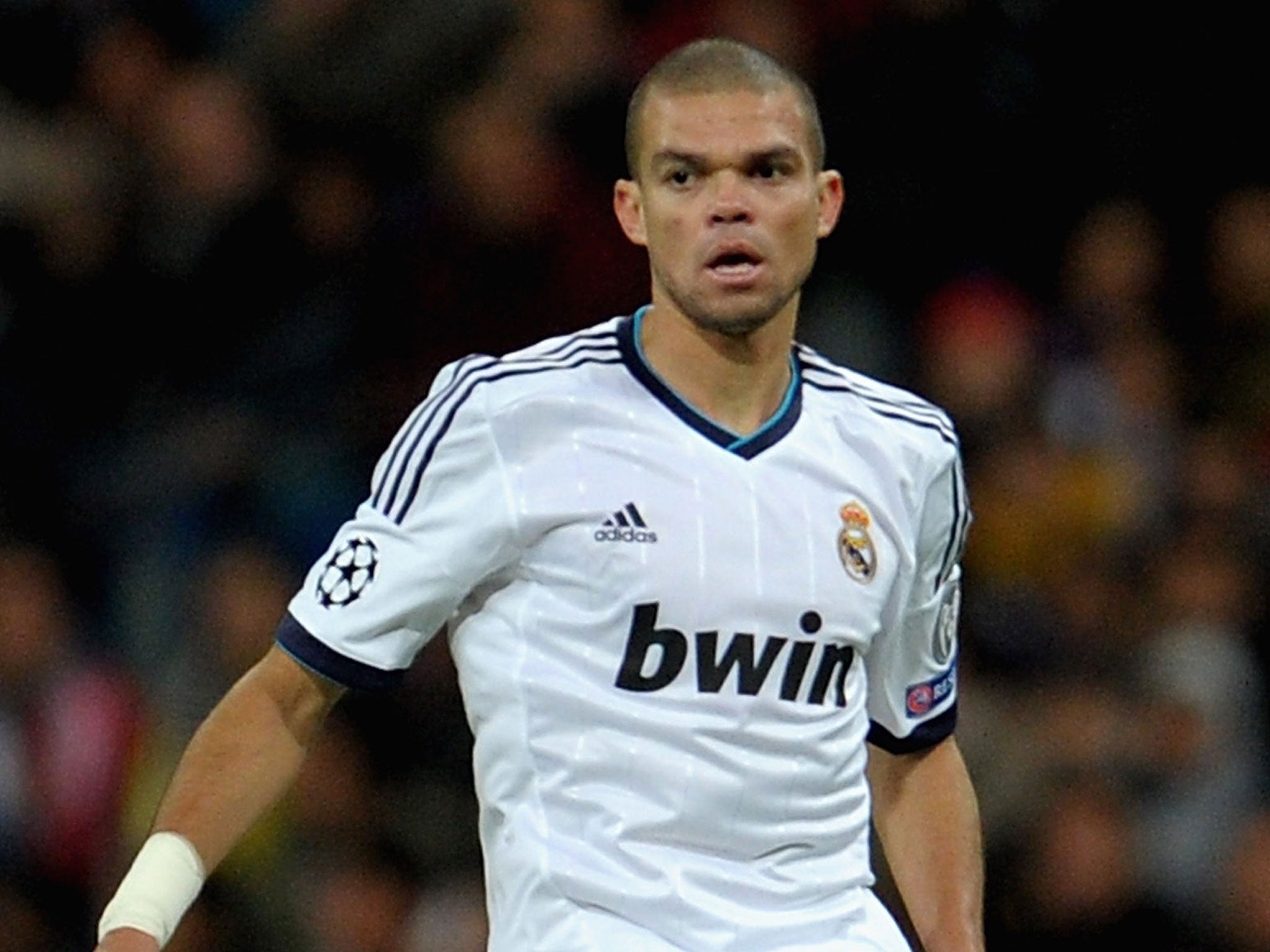 Pepe was admired by Pellegrini when he coached Real Madrid