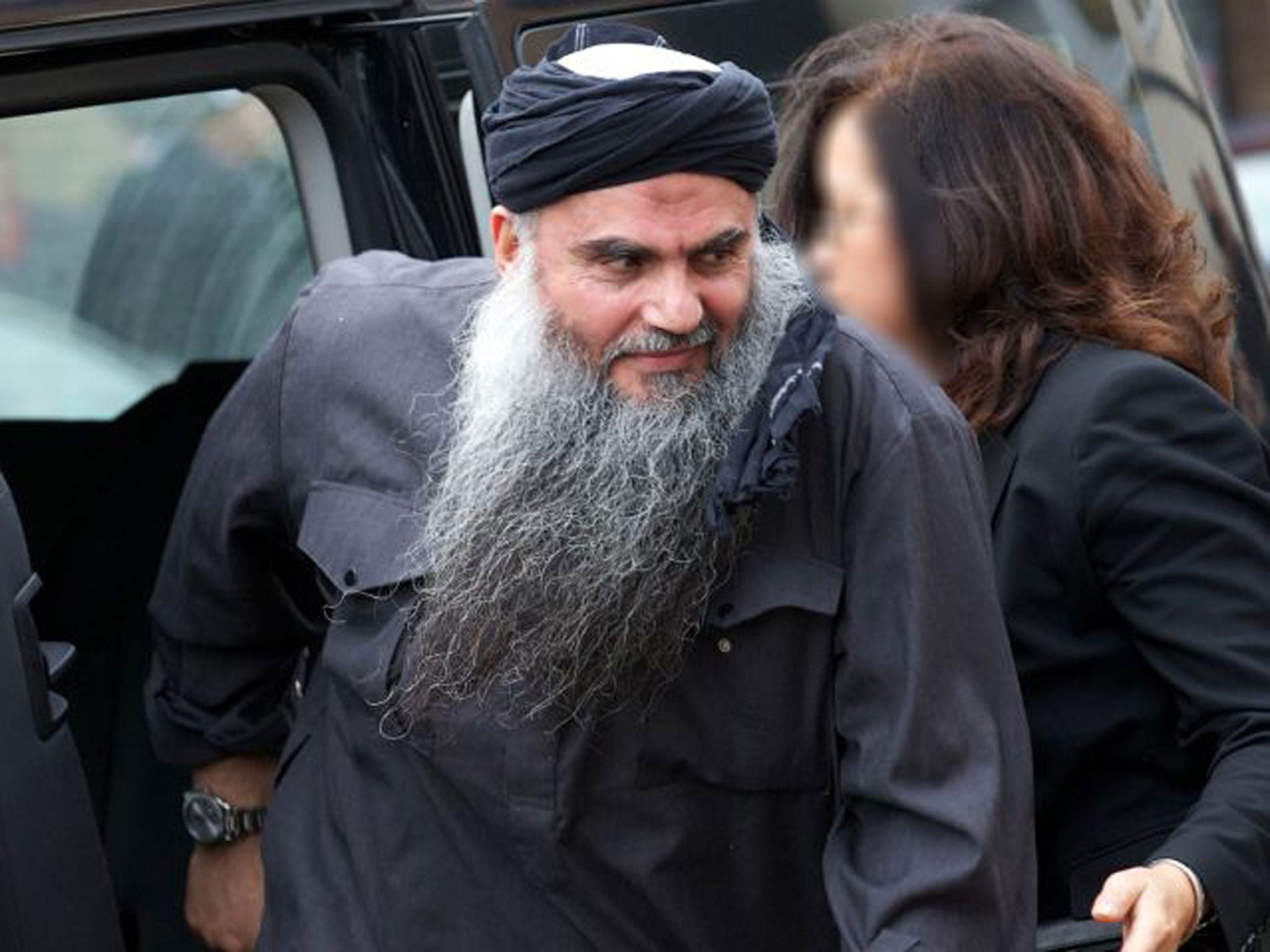 Jordanian terror suspect Abu Qatada on his release from prison