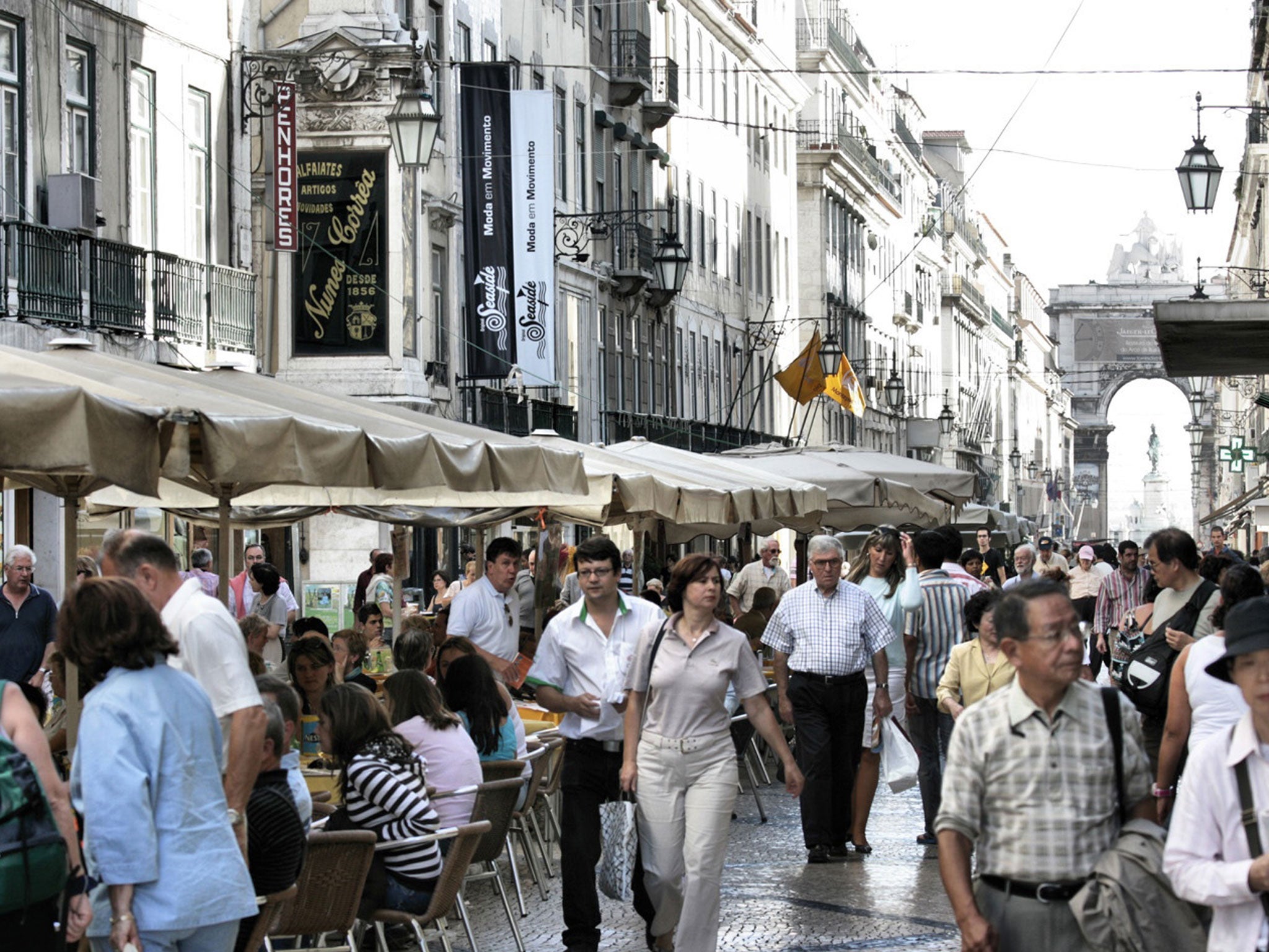 Local flavours: cafés in the Baixa district