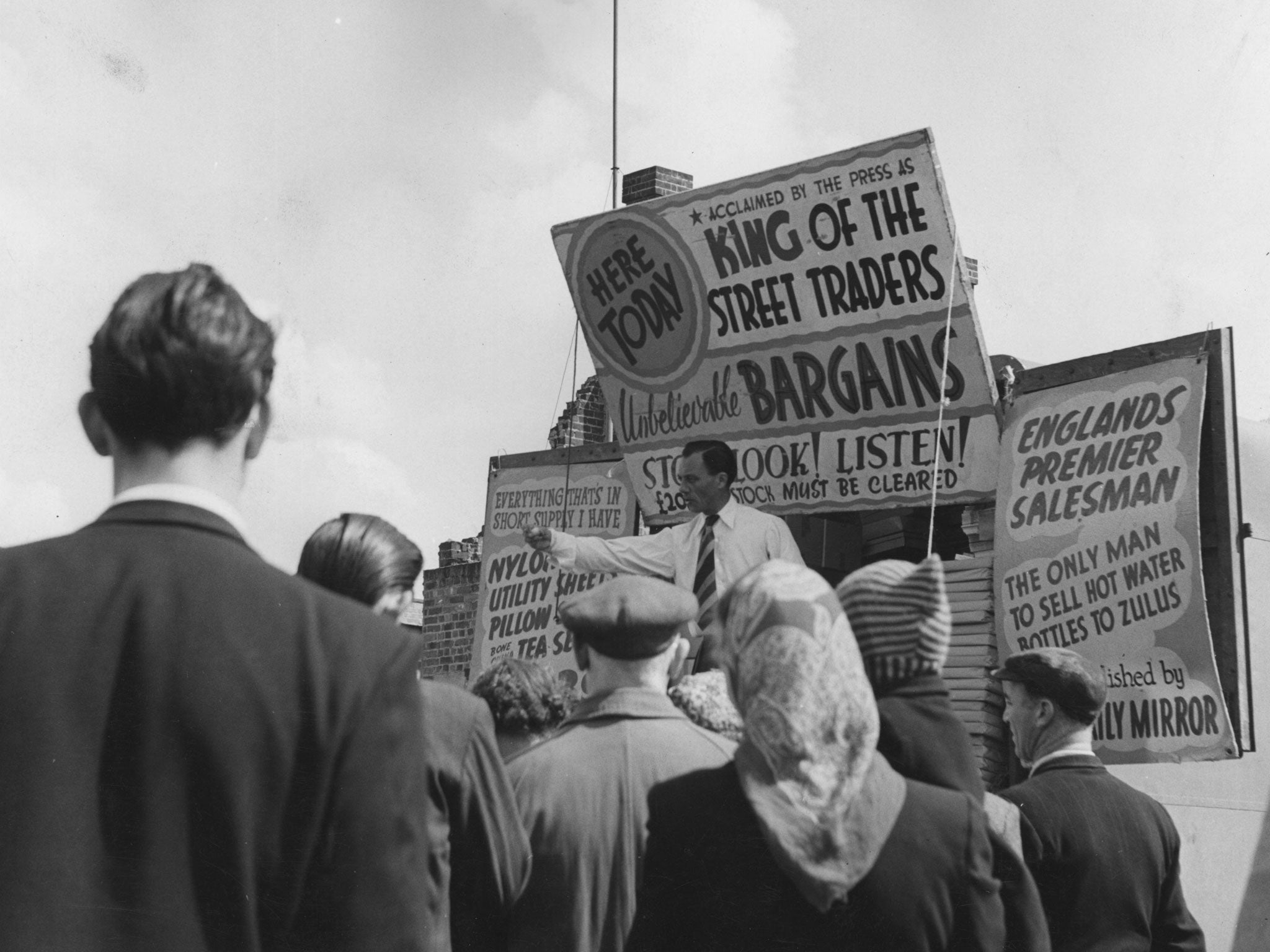 Sales today is an unpopular job, in stark contrast to the 50s when one man declared himself King of street traders