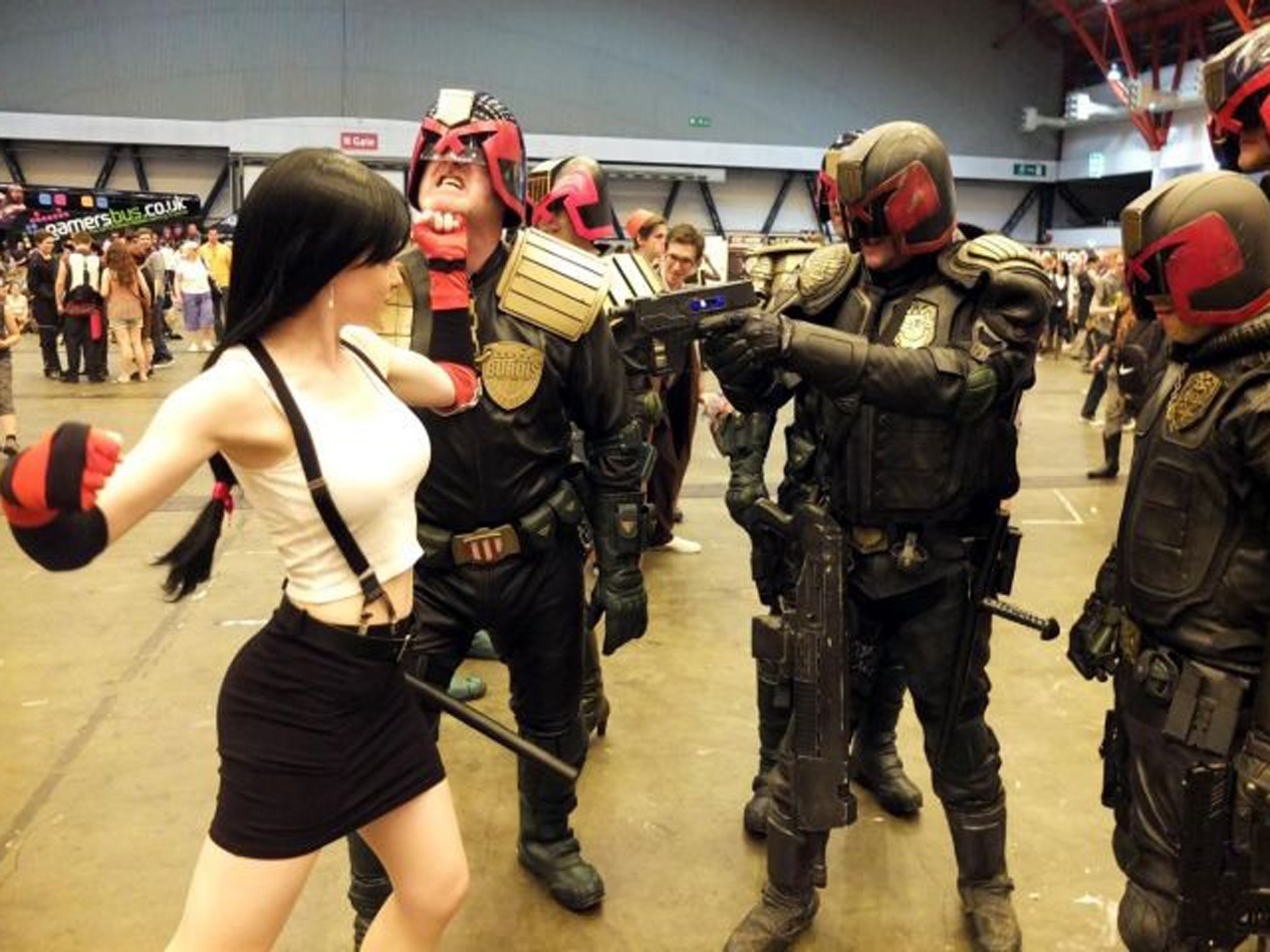 The London Film and Comic Con at Earls Court, London