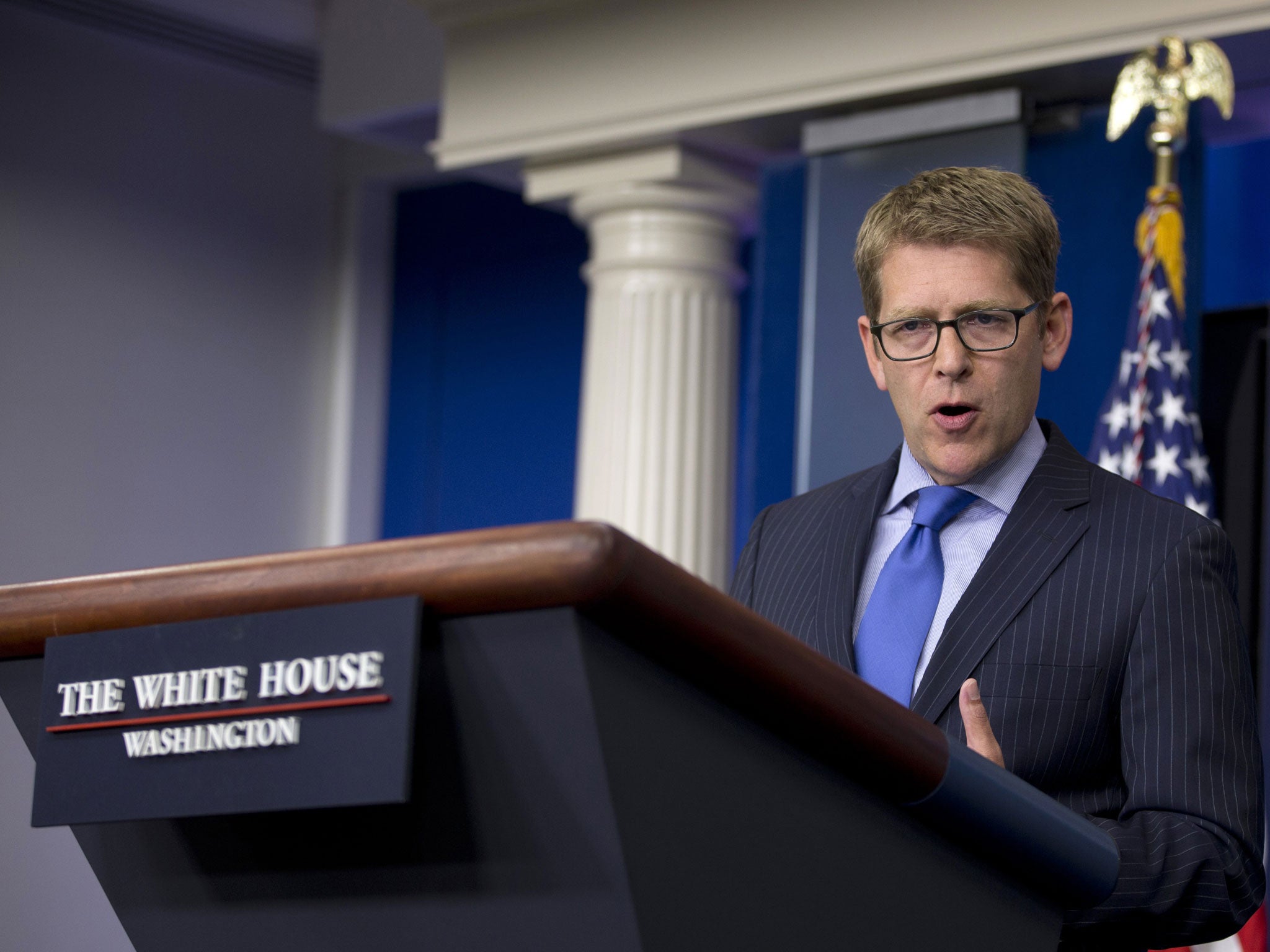 Jay Carney, White House press secretary