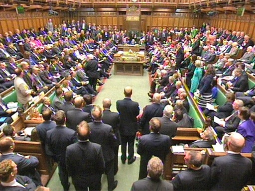 The House of Commons, Westminster