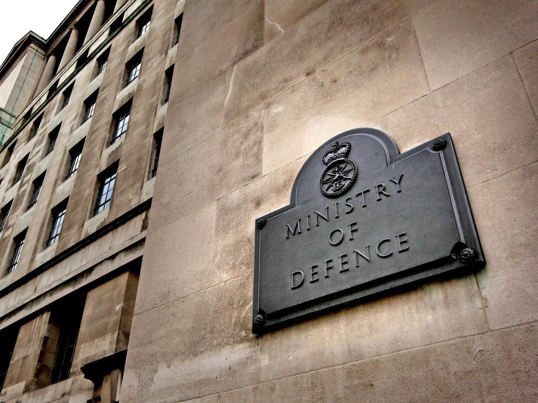 Ministry of Defence building in London