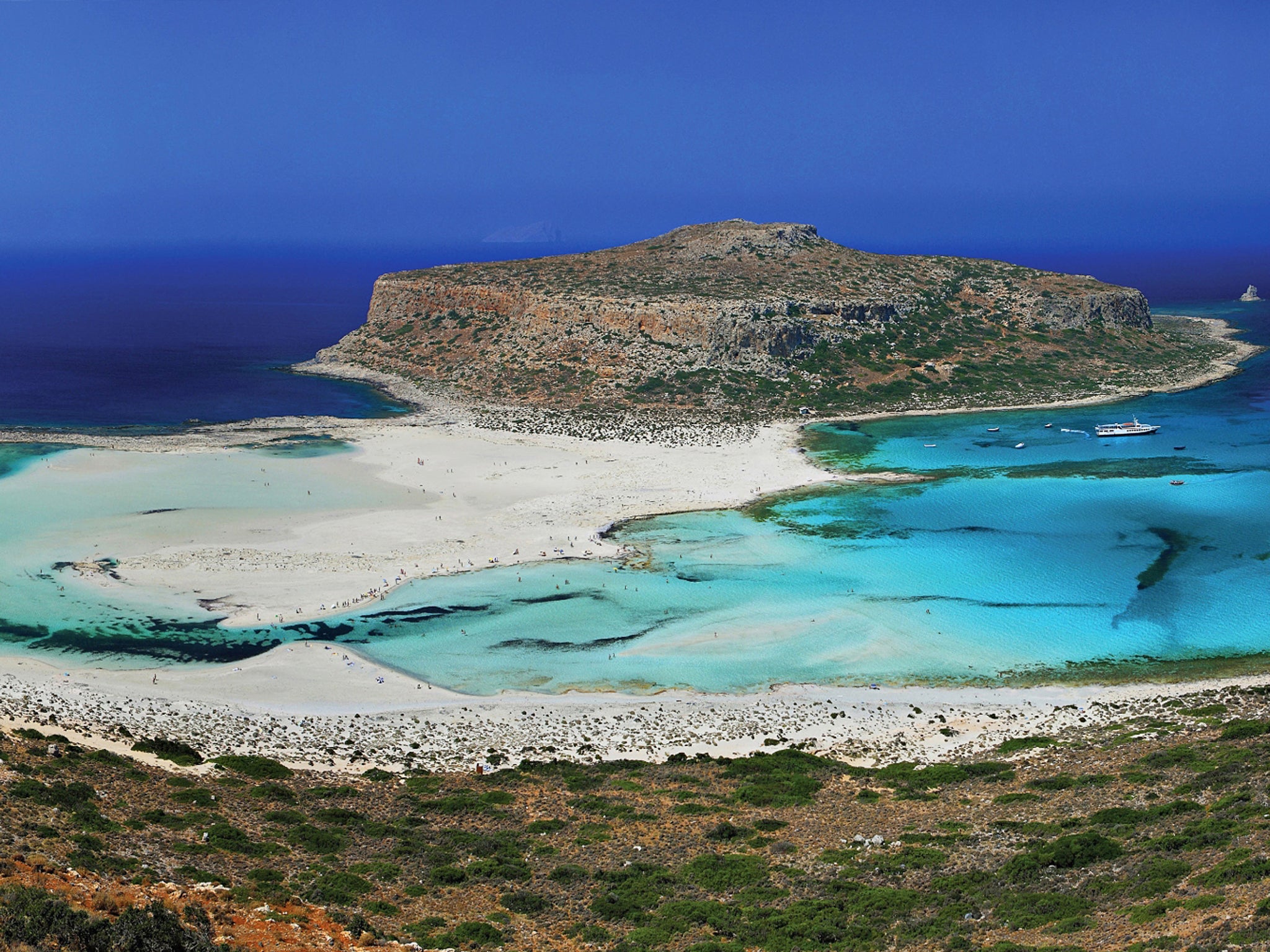 A self-catered week on the Greek island of Crete costs £199pp for a 15 September departure with Cosmos